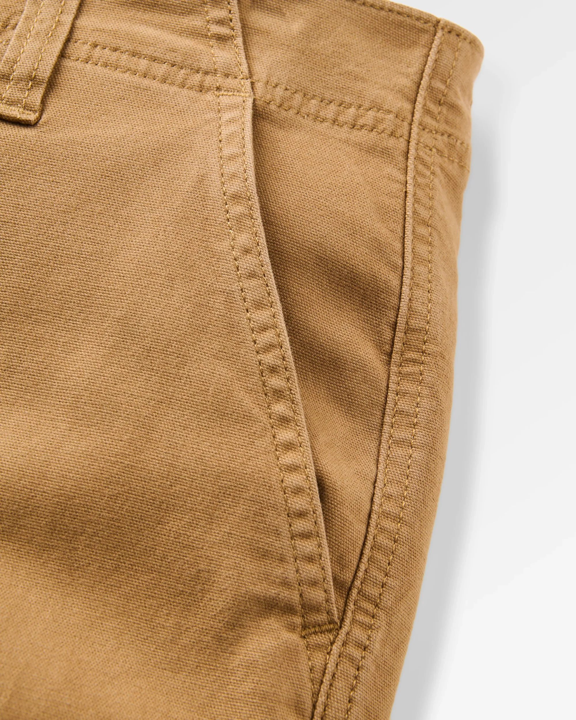 Lakeside Cargo Cotton Short - Caramel - Image 4