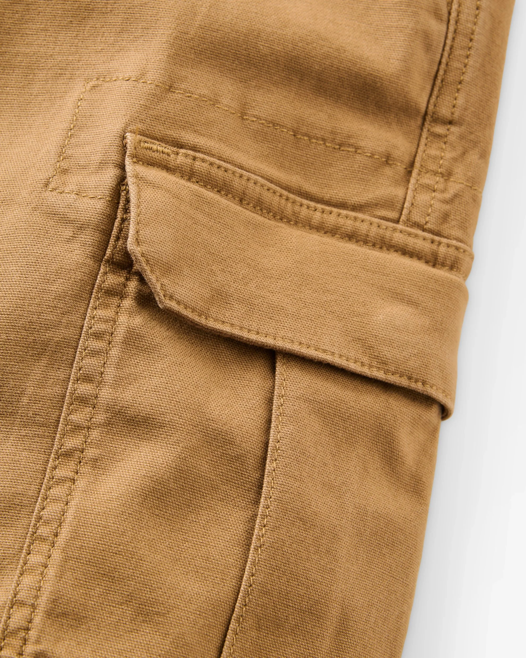 Lakeside Cargo Cotton Short - Caramel - Image 5