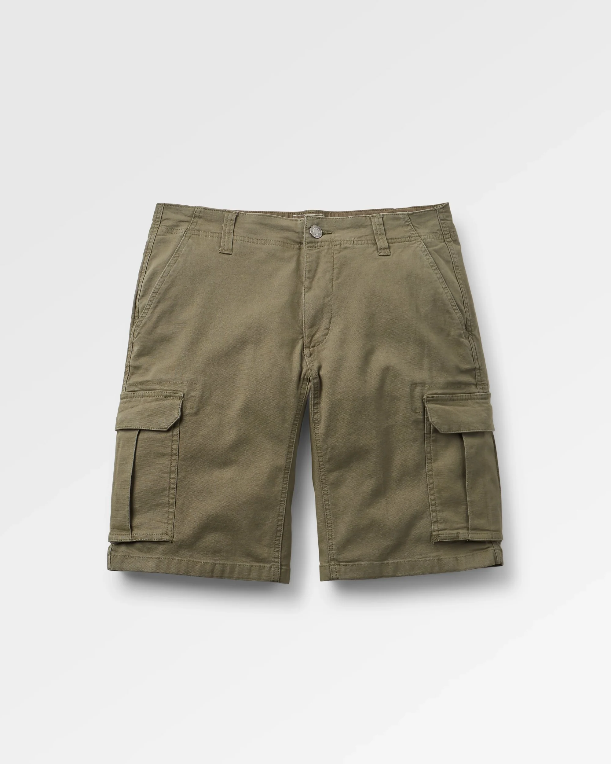 Lakeside Cargo Cotton Short - Dusty Olive - Image 2