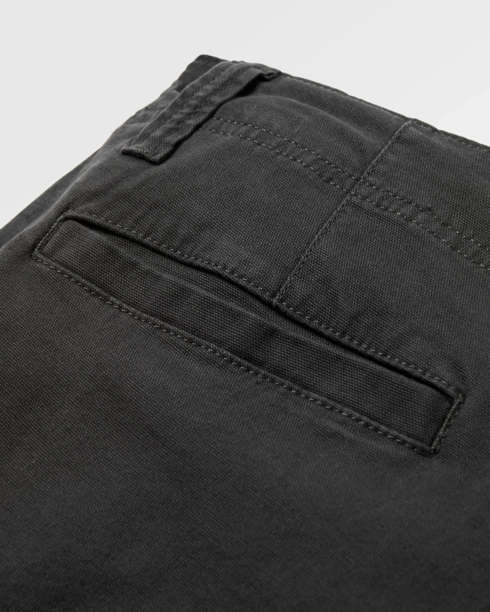 Lakeside Cargo Cotton Short - Faded Black - Image 10