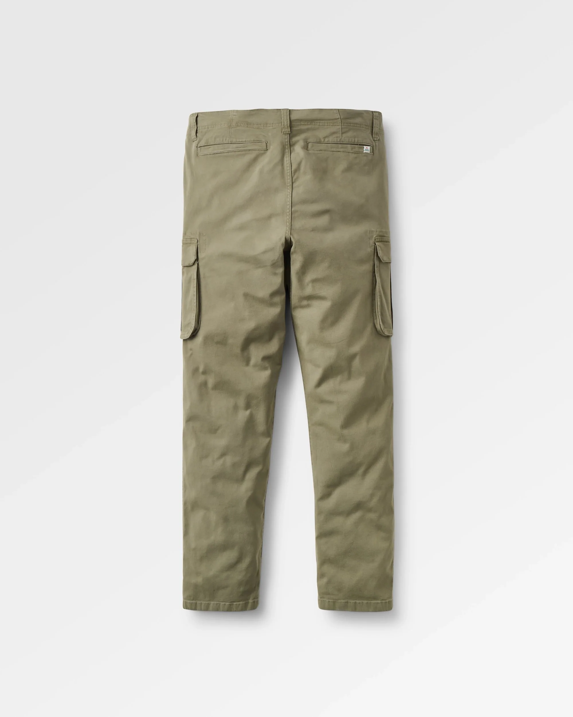 Lakeside Cargo Cotton Trouser - Dusty Olive - Image 7