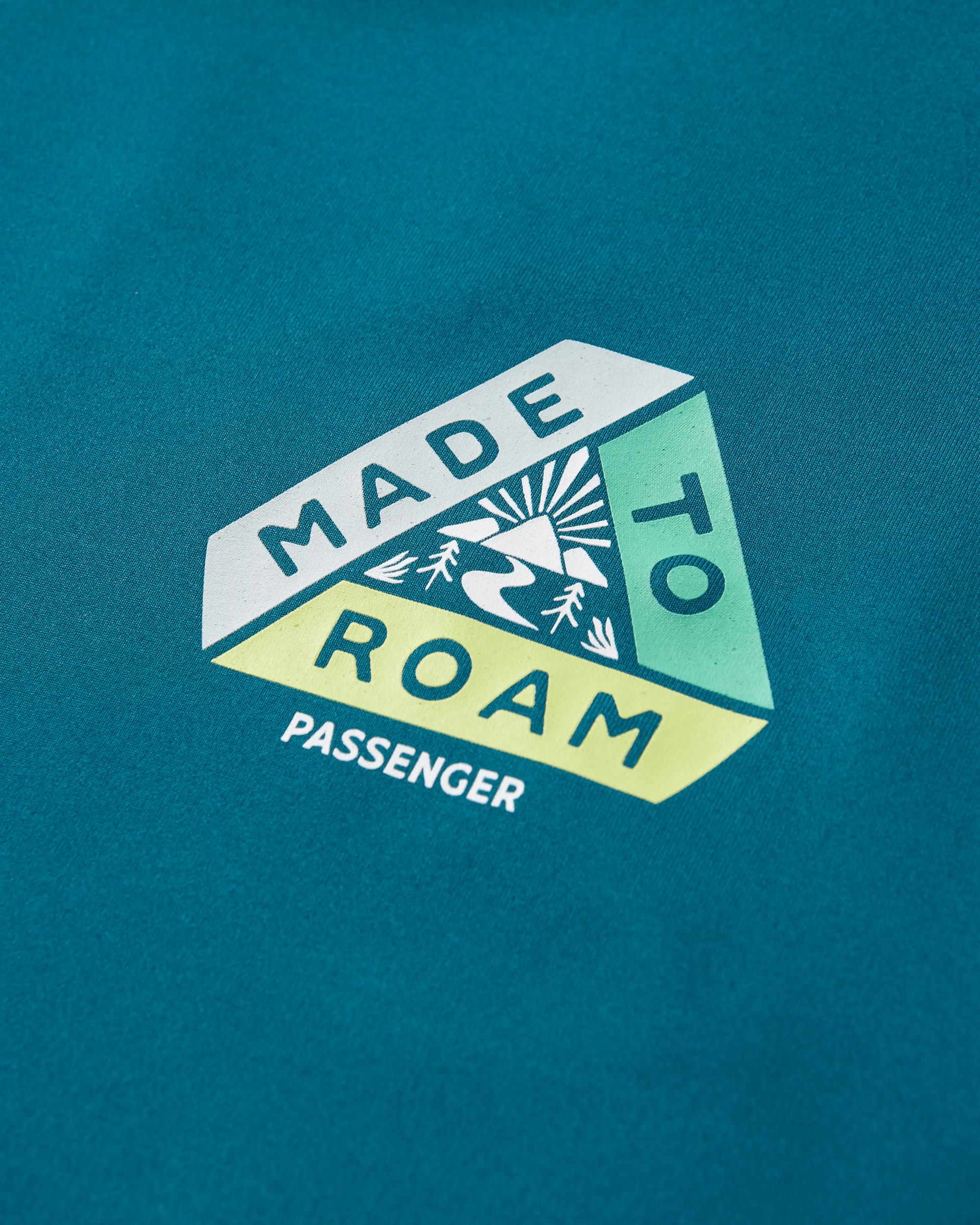 Lakeside Active T-Shirt - Tidal Blue - Image 4