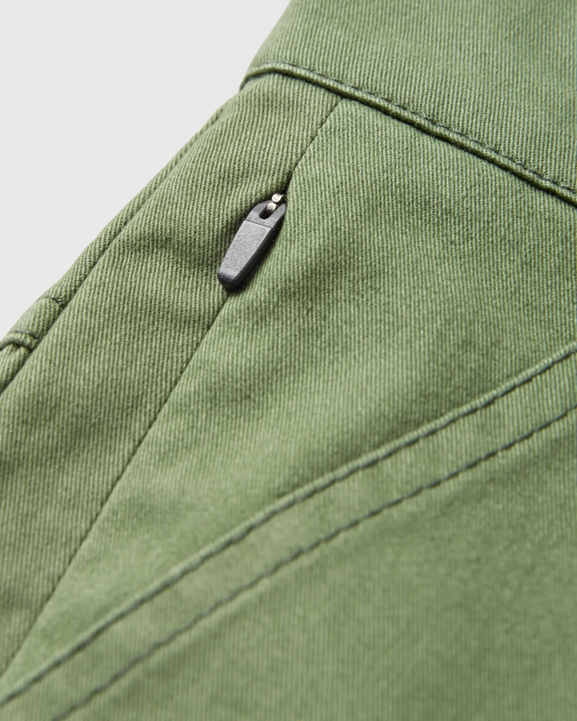 Lani Organic Twill Long Short - Wild Green - Image 9
