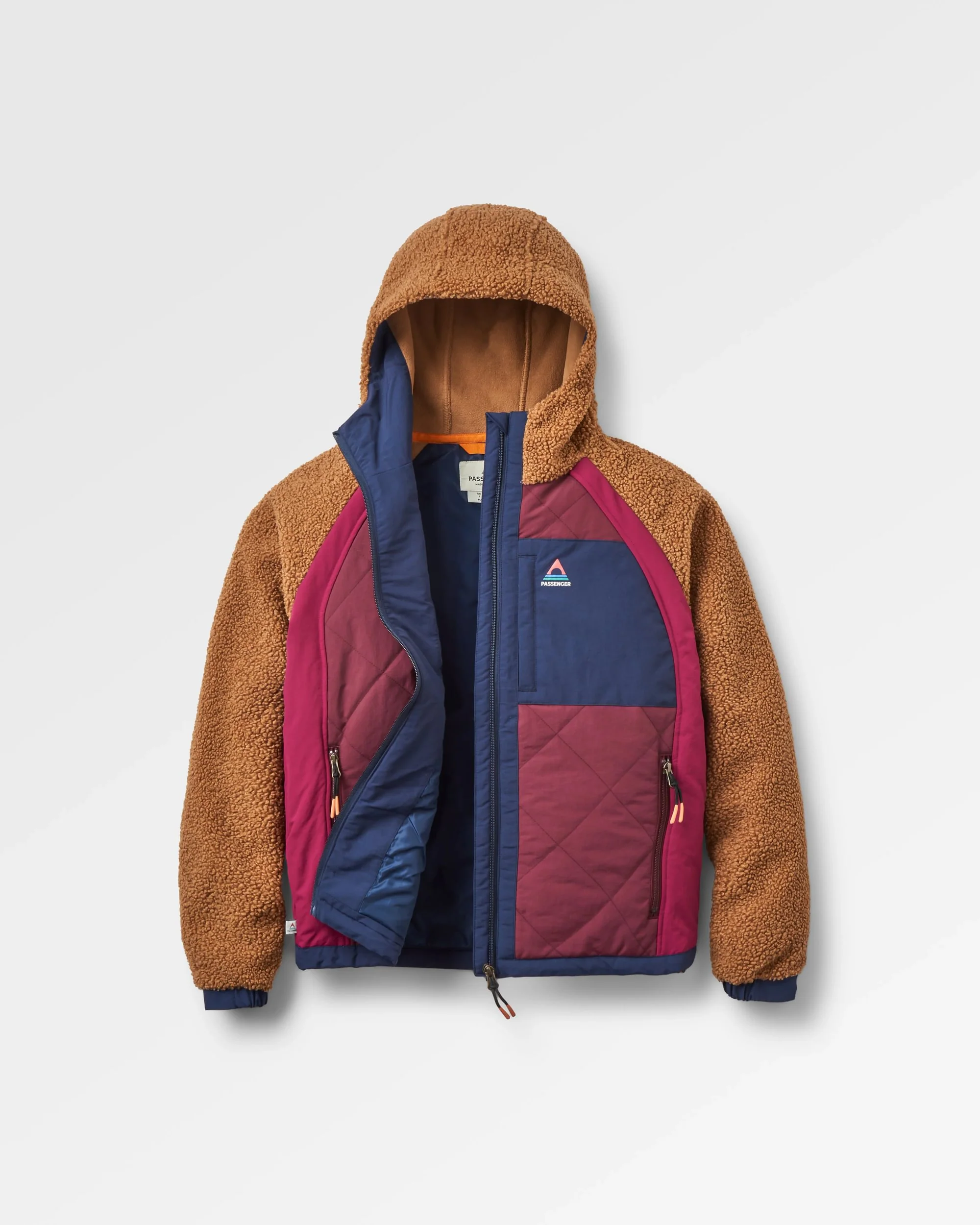 Lara Quilted Jacket - Toffee/Fig