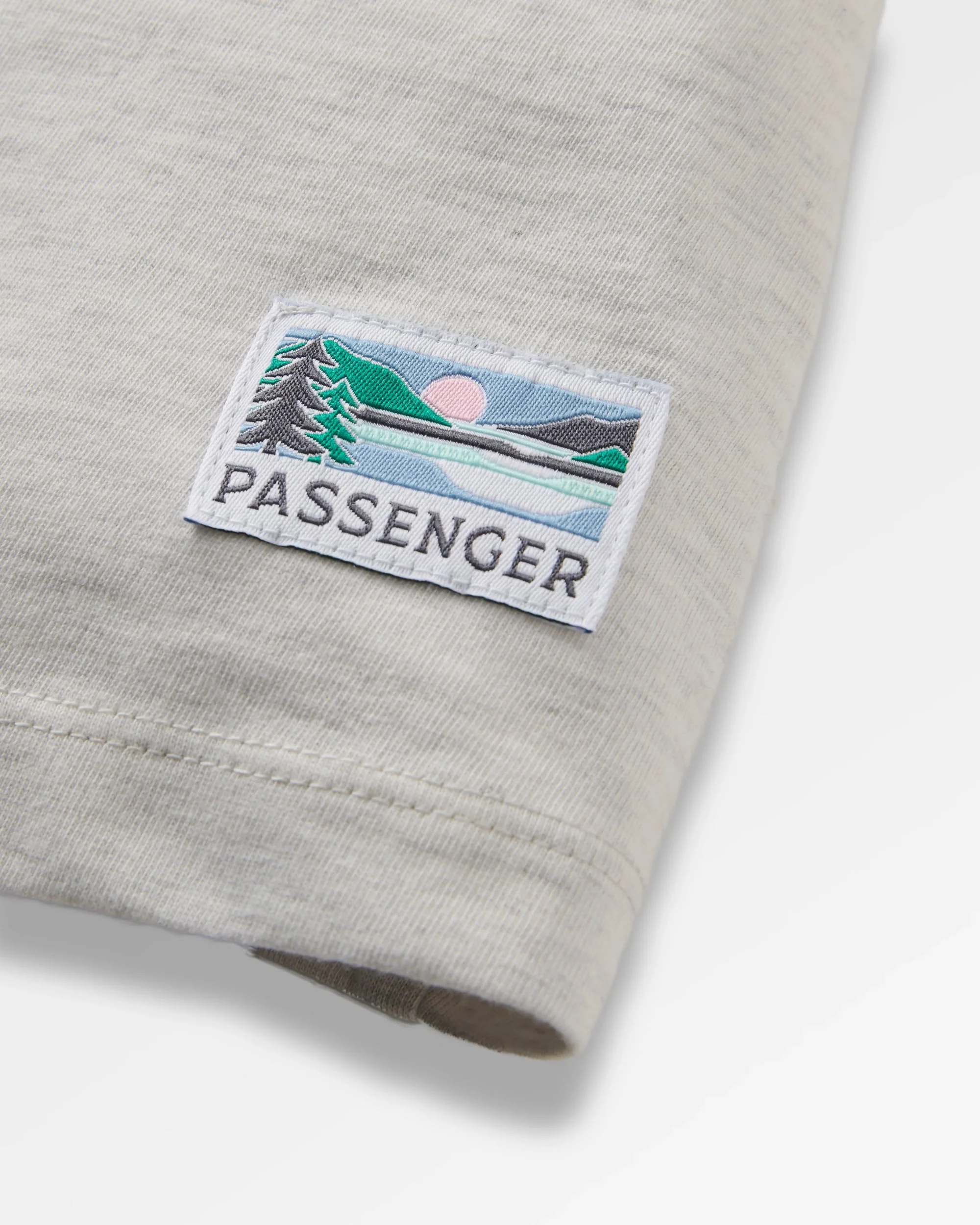 Legacy T-Shirt - Light Grey Marl - Image 4