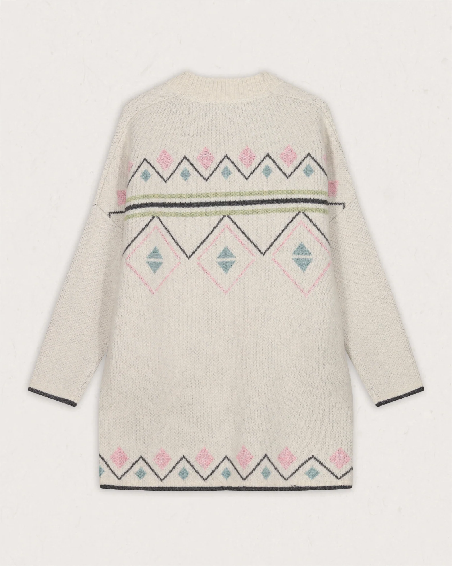 Leif Yarn Cardigan - Off White - Image 11