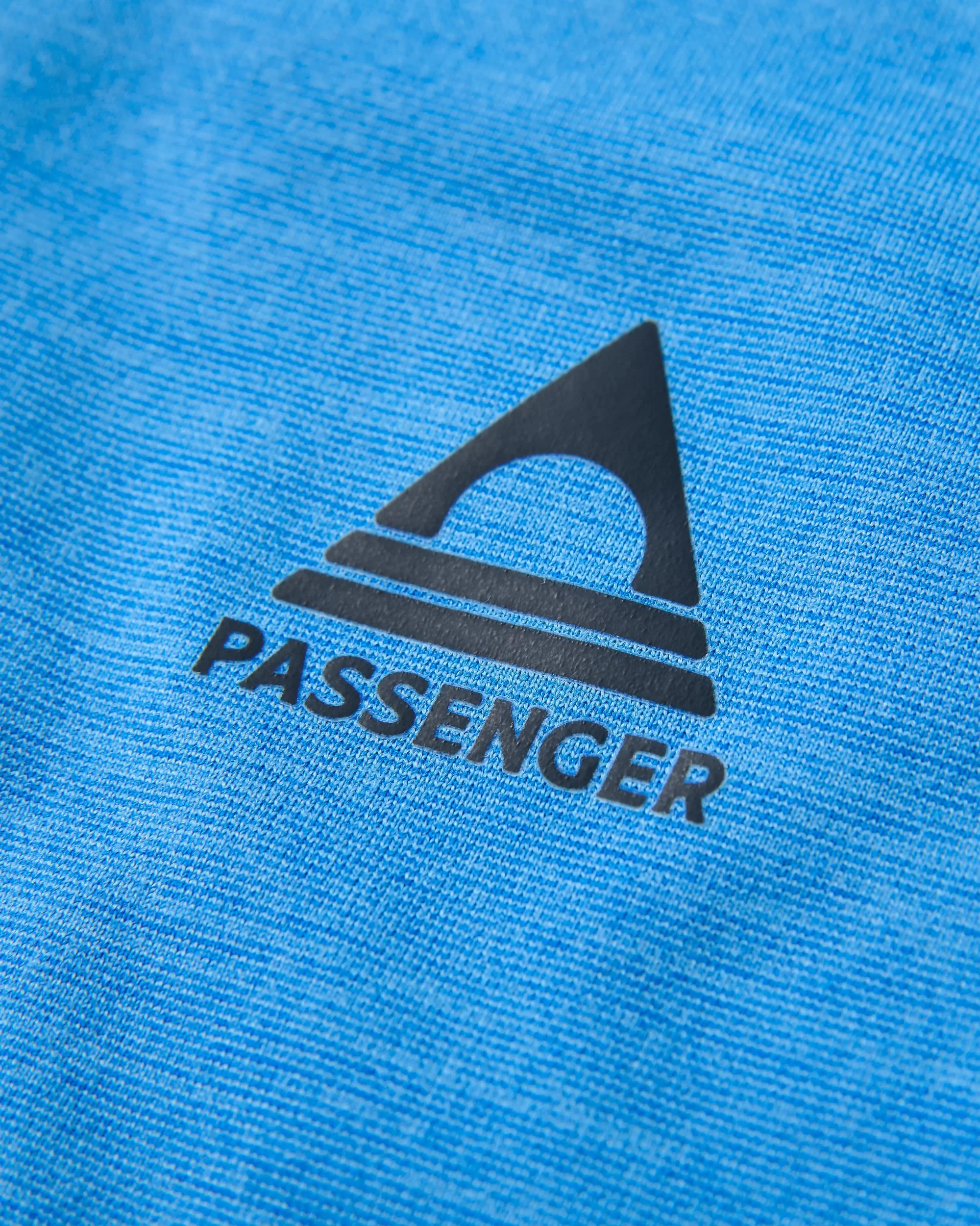 Light Ray Lightweight UPF50 LS T-Shirt - Marine Blue Marl - Image 2