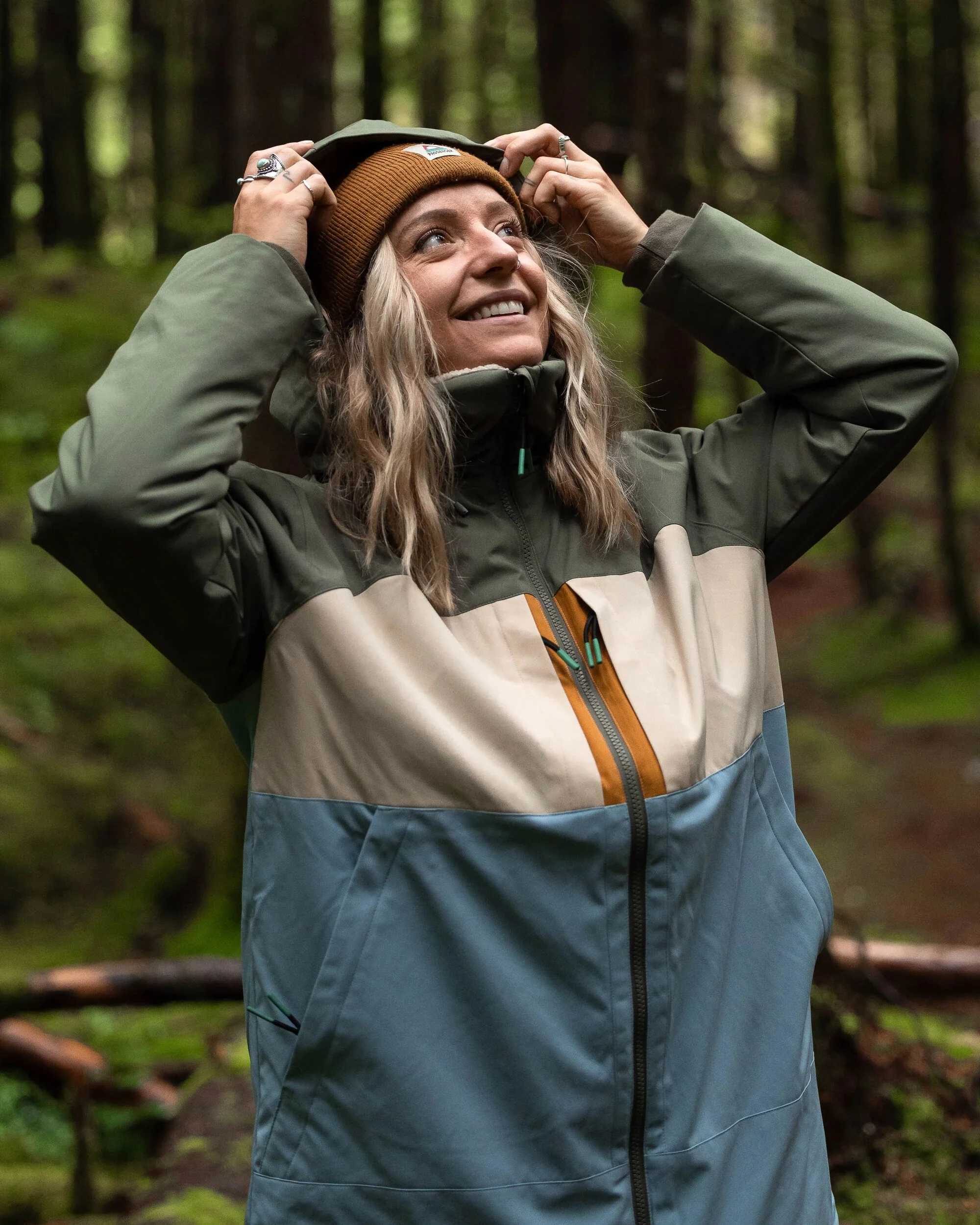 Lumi Insulated Parka - Faded Denim - Image 3