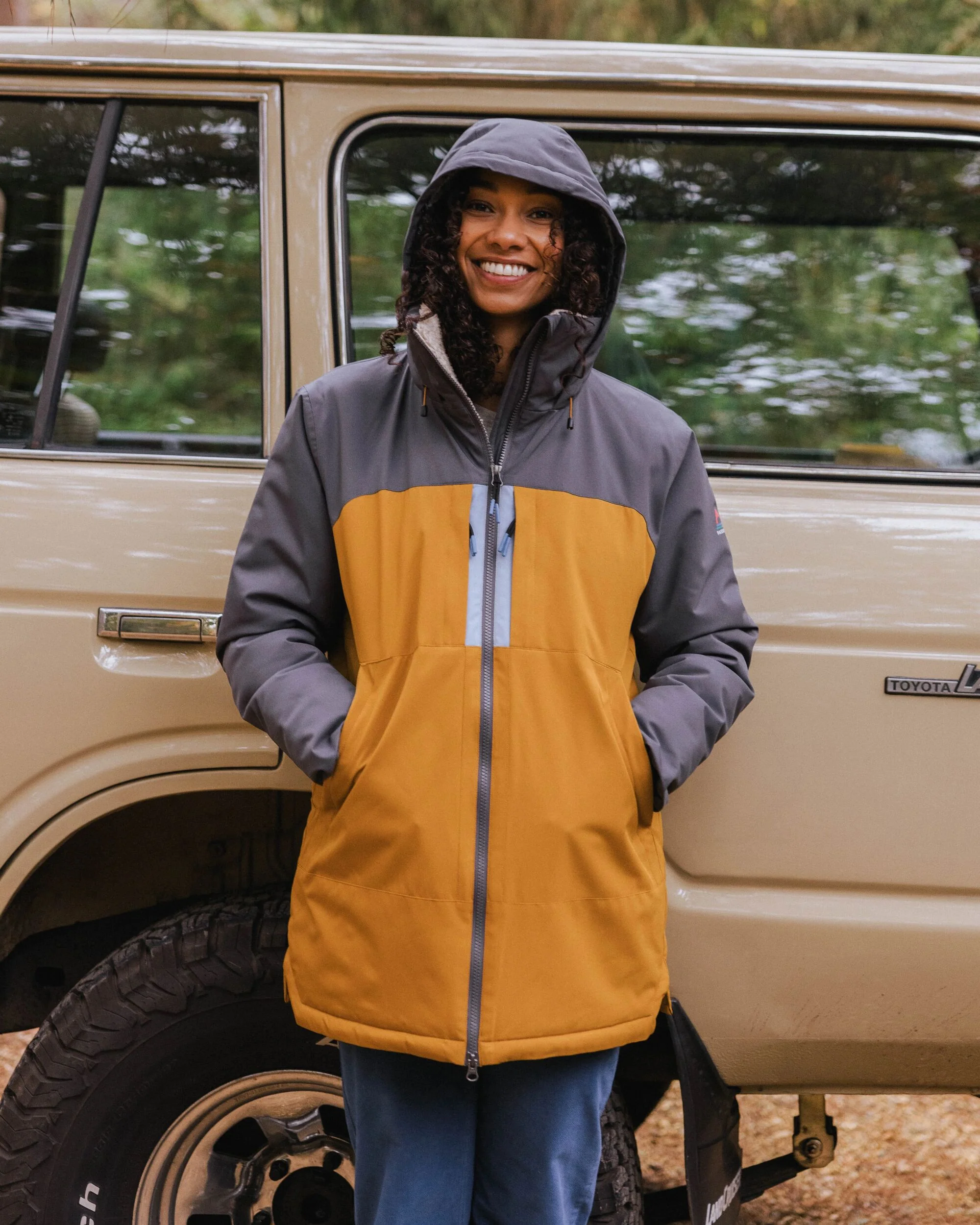 Lumi Insulated Parka - Golden Brown - Image 3