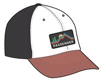 Made To Roam Trucker Cap - Black/Red Spice - Image 6