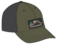 Made To Roam Mesh Snapback Cap - Khaki - Image 6
