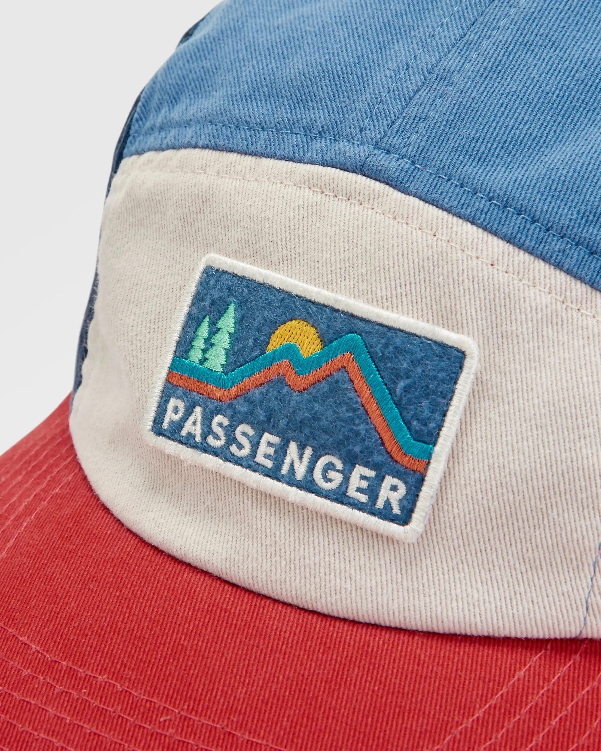 Made To Roam 5 Panel Cap - Moonlight Blue Multi - Image 5