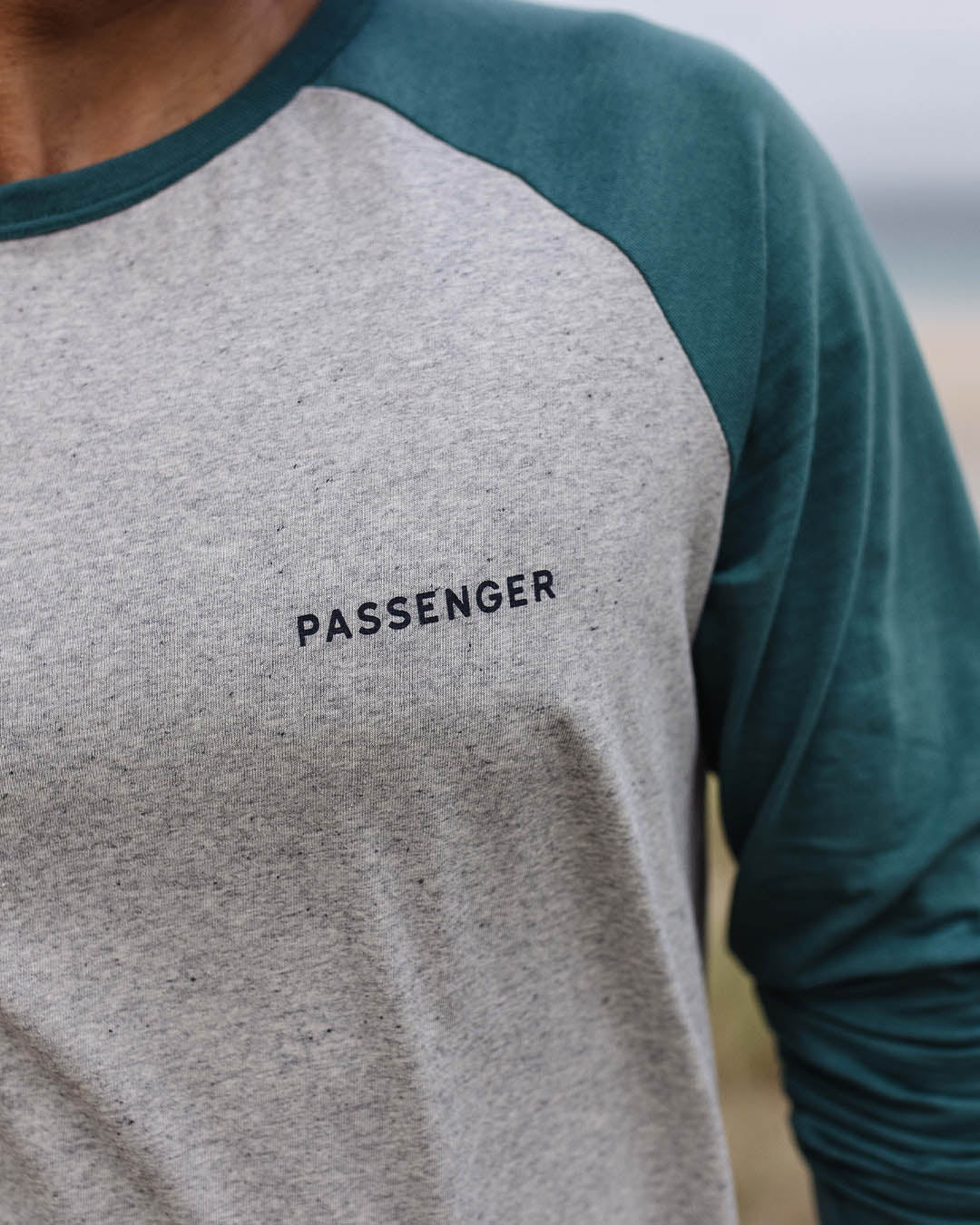 Made To Roam LS T-Shirt - Grey Marl - Image 5