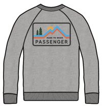 Made To Roam Sweatshirt - Grey Marl - Image 8