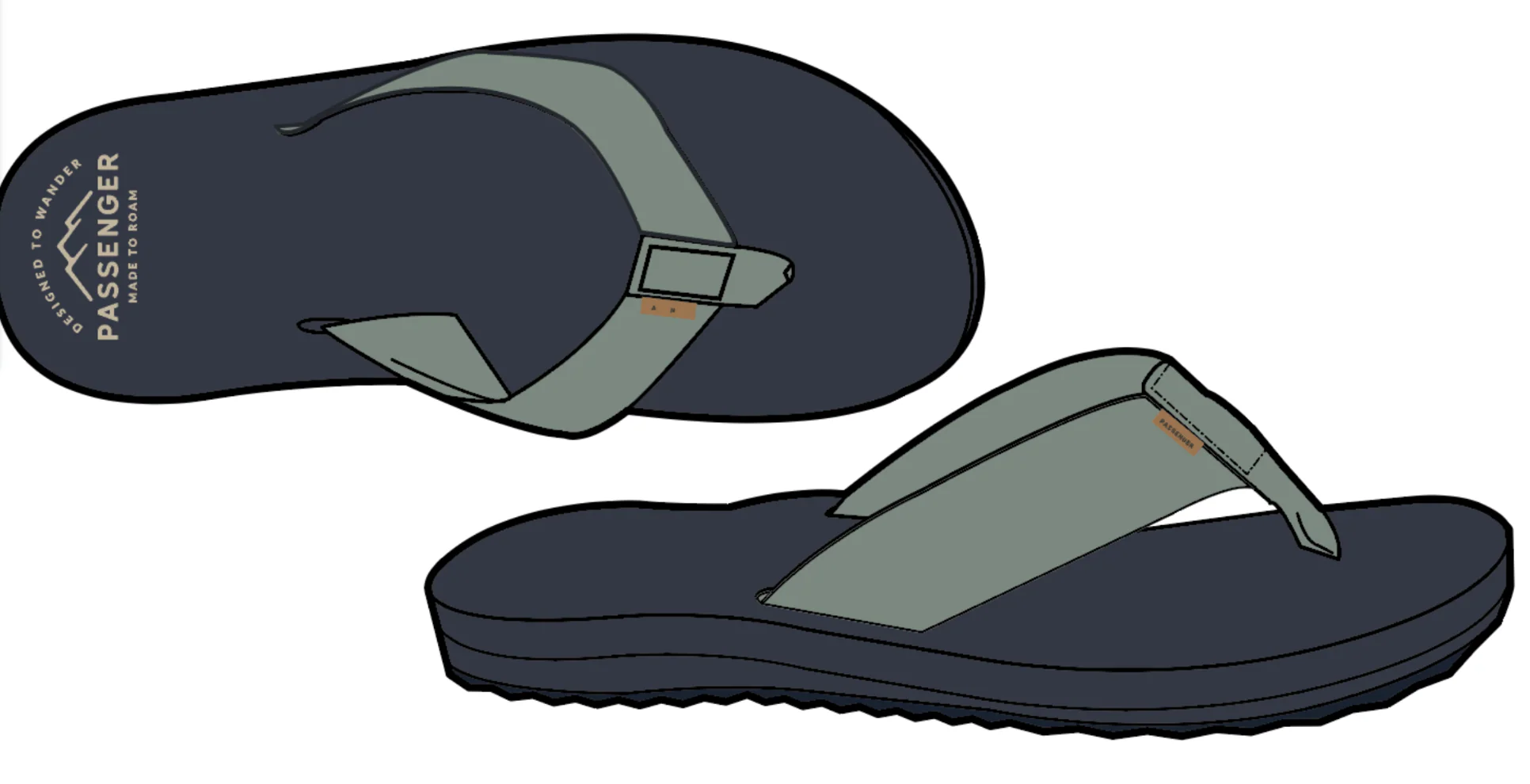 Malibu Flip Flop - Pistachio - Image 11