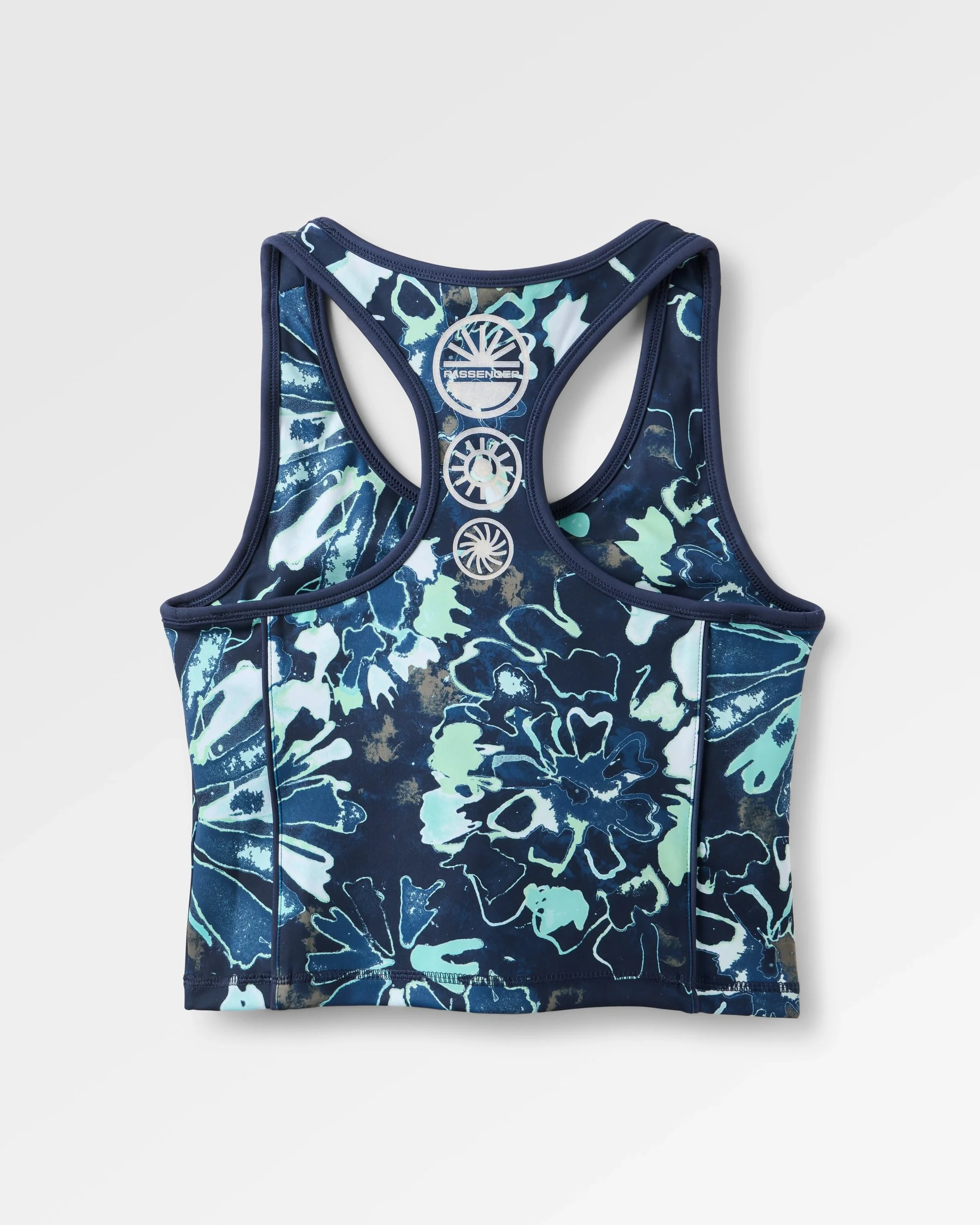 Mantra Active Crop Top - Frost Ice Blue - Image 4