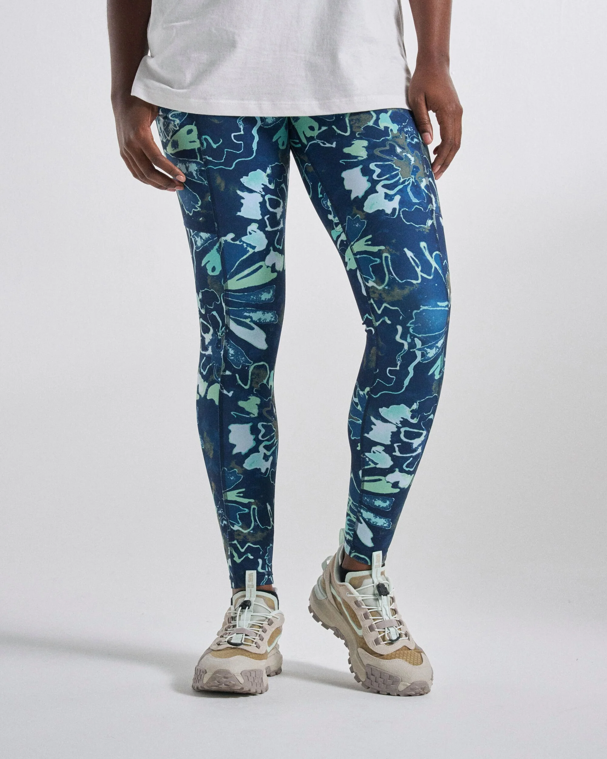 Mantra Active Legging - Frost Ice Blue - Image 3