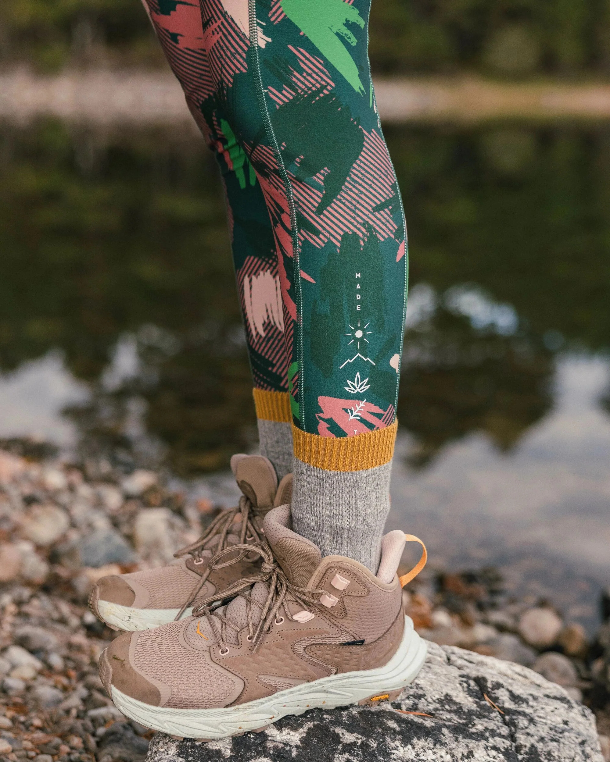 Mantra Active Legging - Abstract Mountain Fir Tree - Image 5