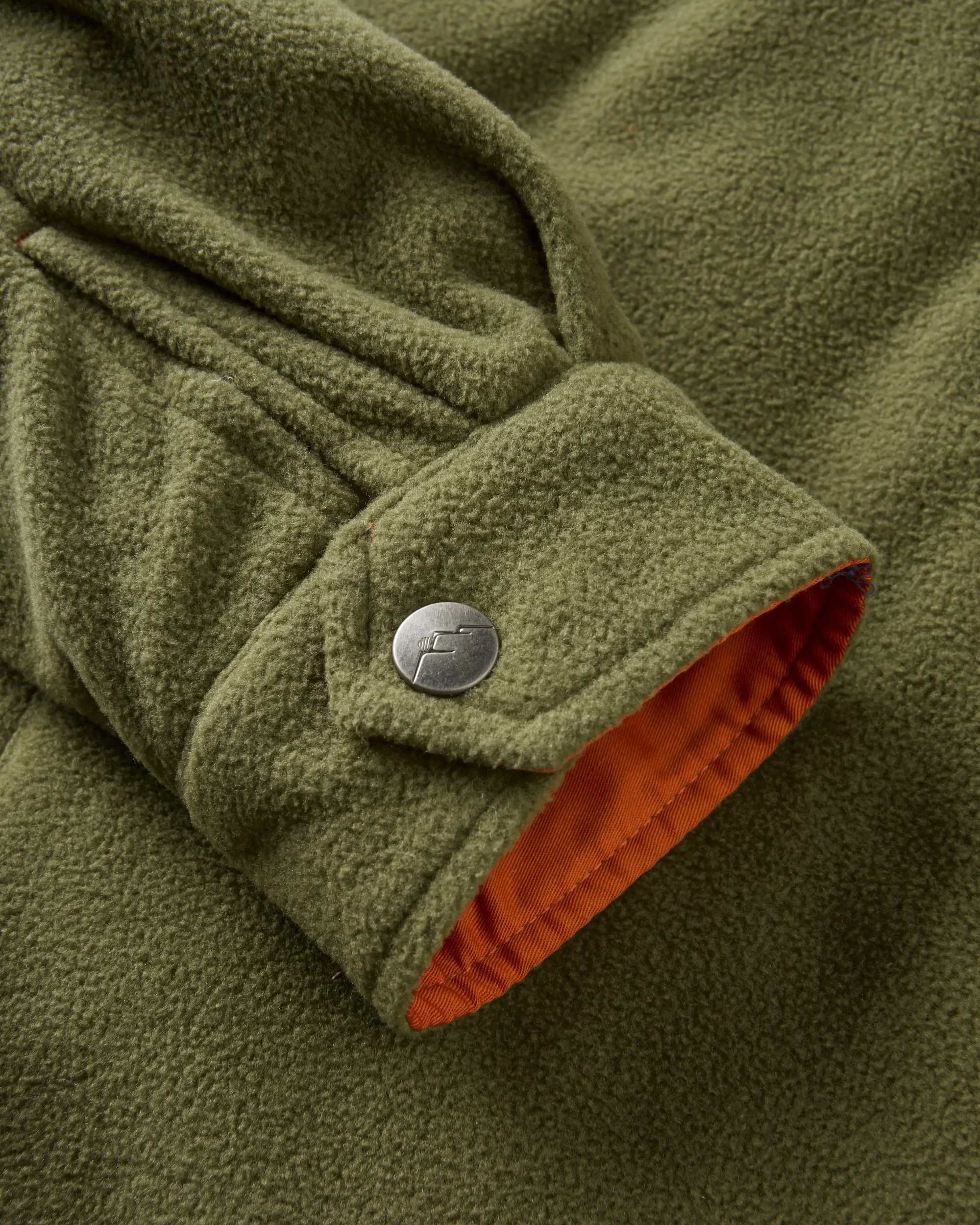 Maple Polar Fleece Shirt - Khaki - Image 10