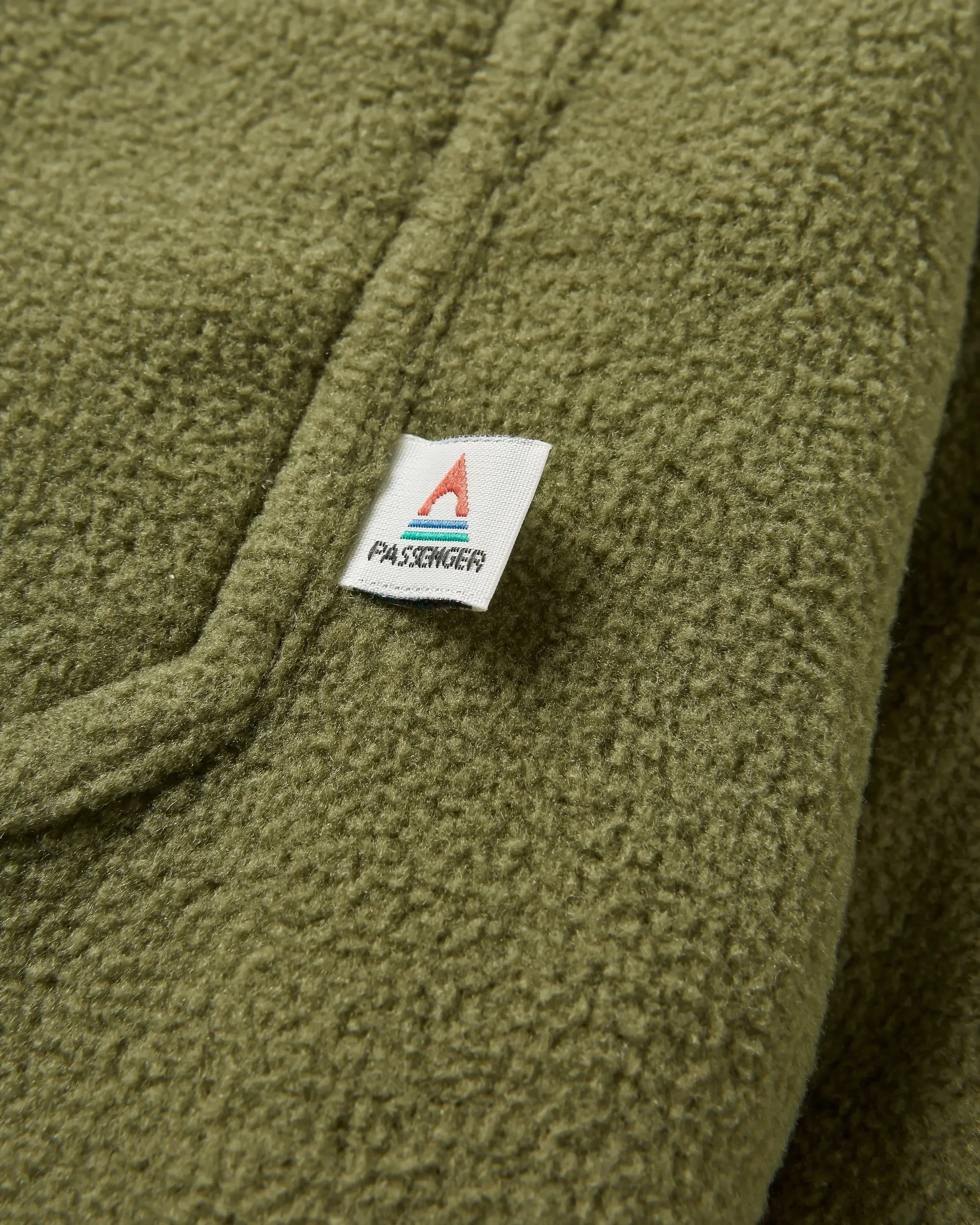 Maple Polar Fleece Shirt - Khaki - Image 8
