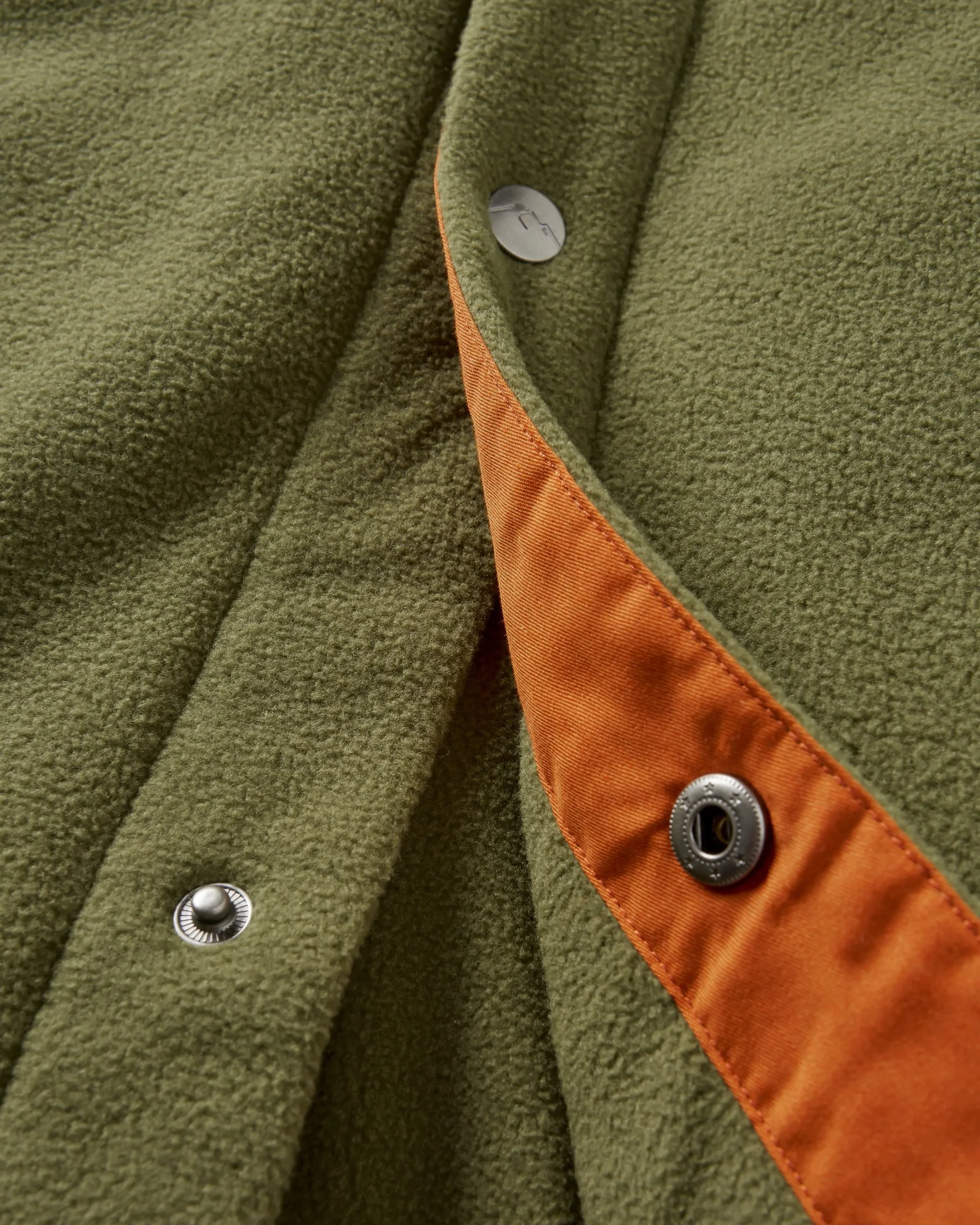 Maple Polar Fleece Shirt - Khaki - Image 9