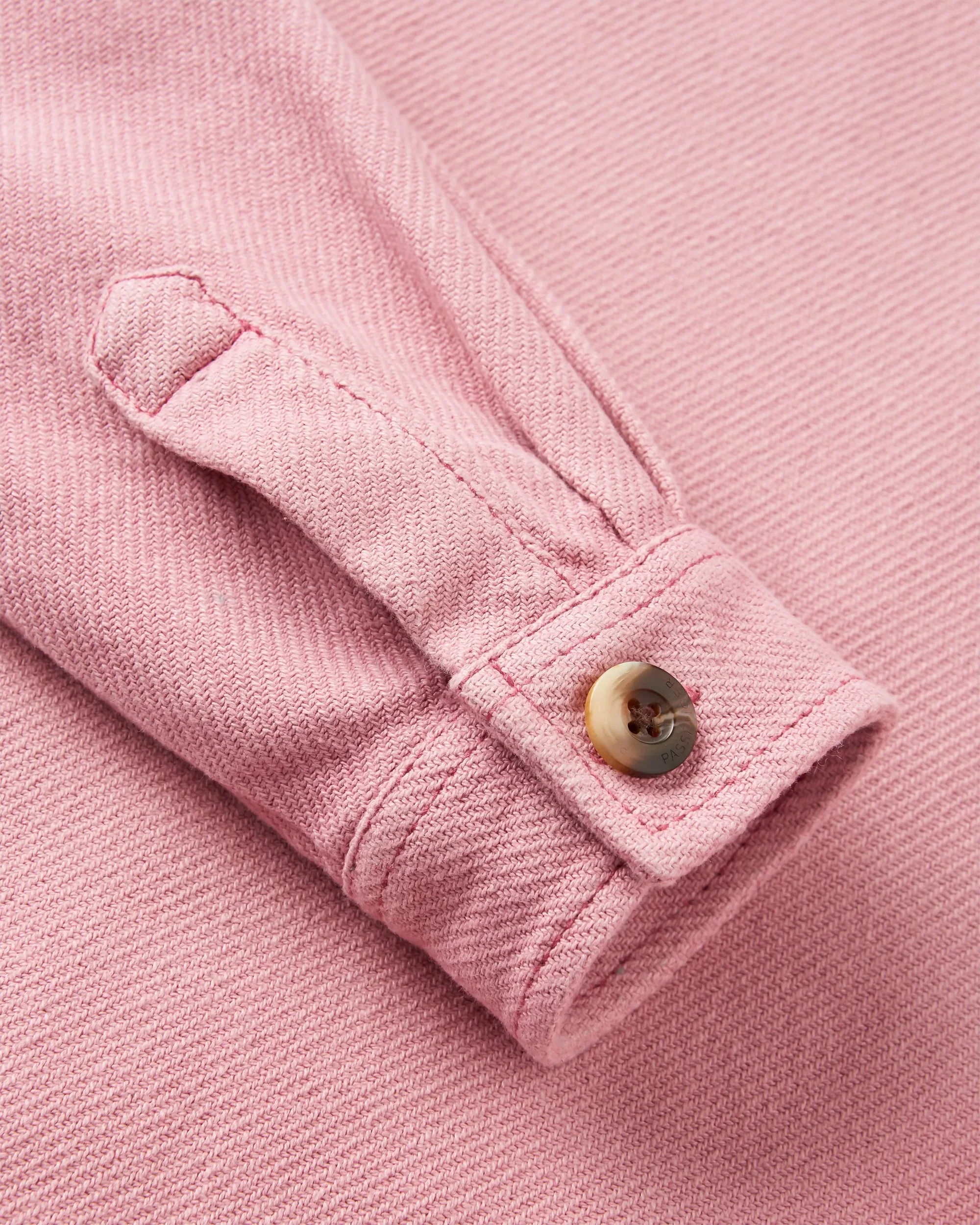 Maya Twill Overshirt - Pink Haze - Image 10
