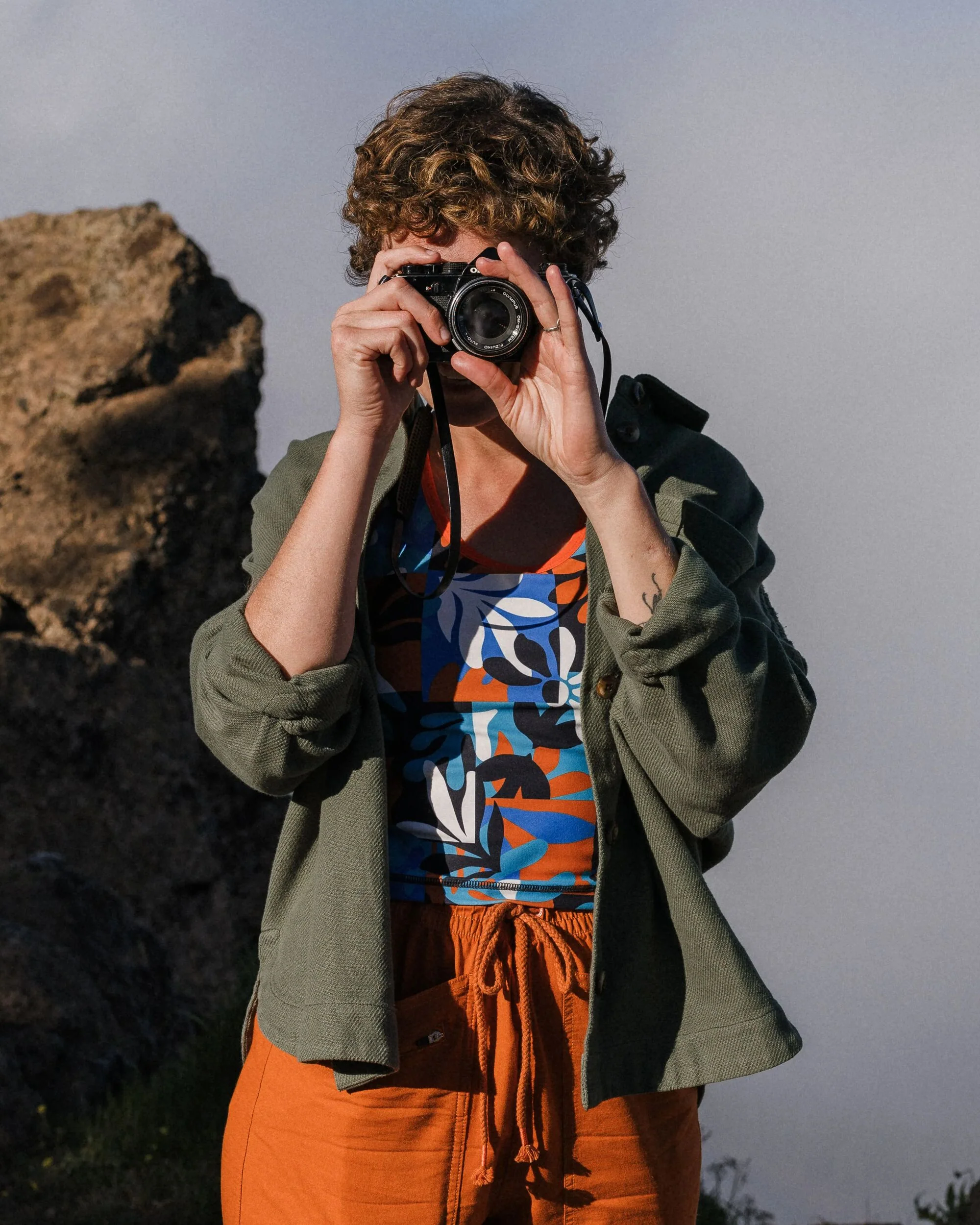 Maya Twill Overshirt - Wild Green - Image 5