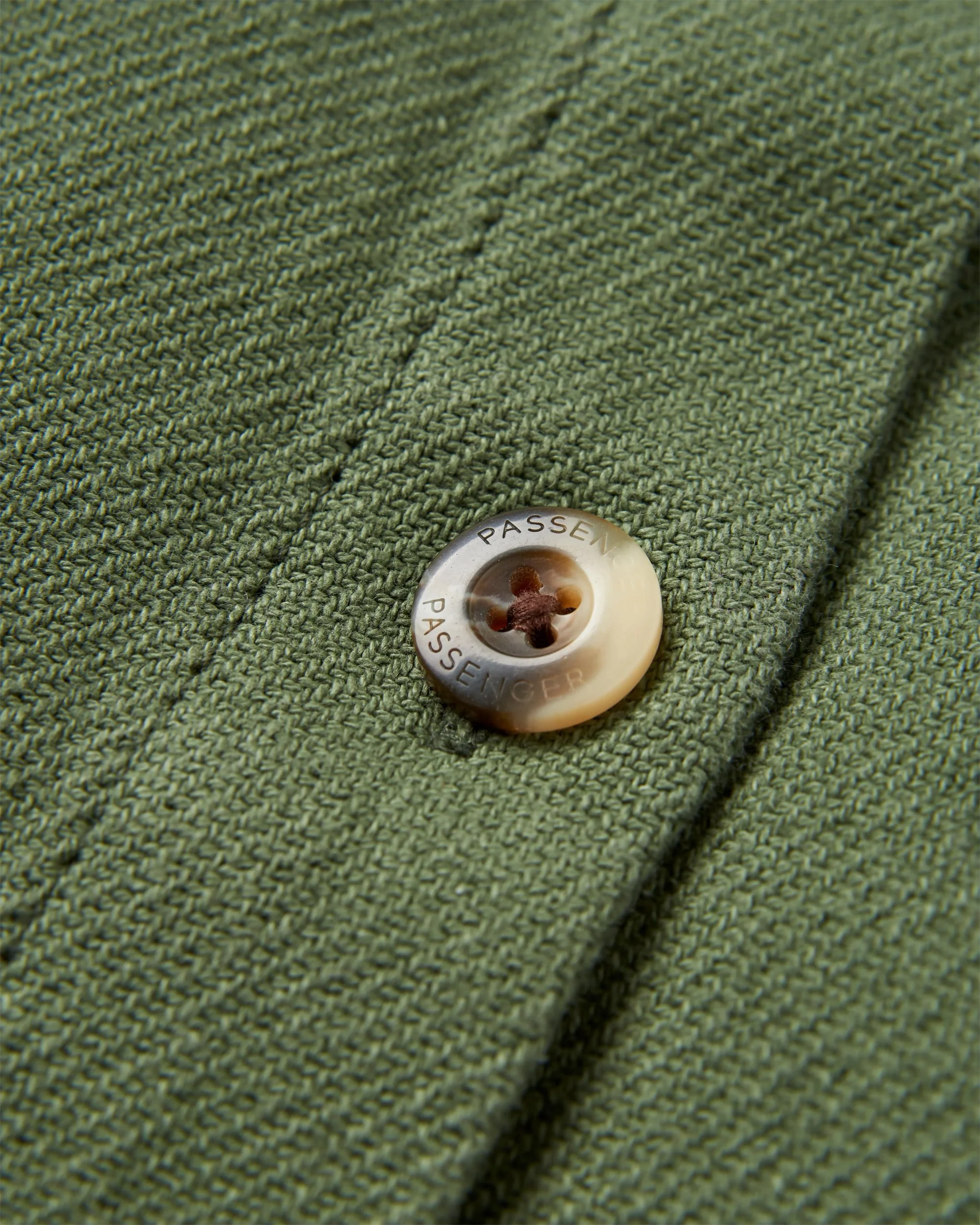 Maya Twill Overshirt - Wild Green - Image 7