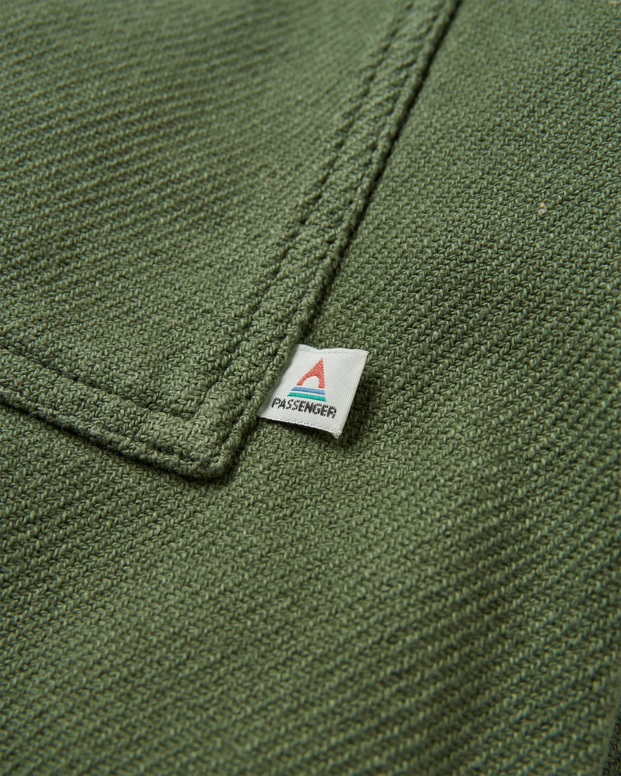 Maya Twill Overshirt - Wild Green - Image 8