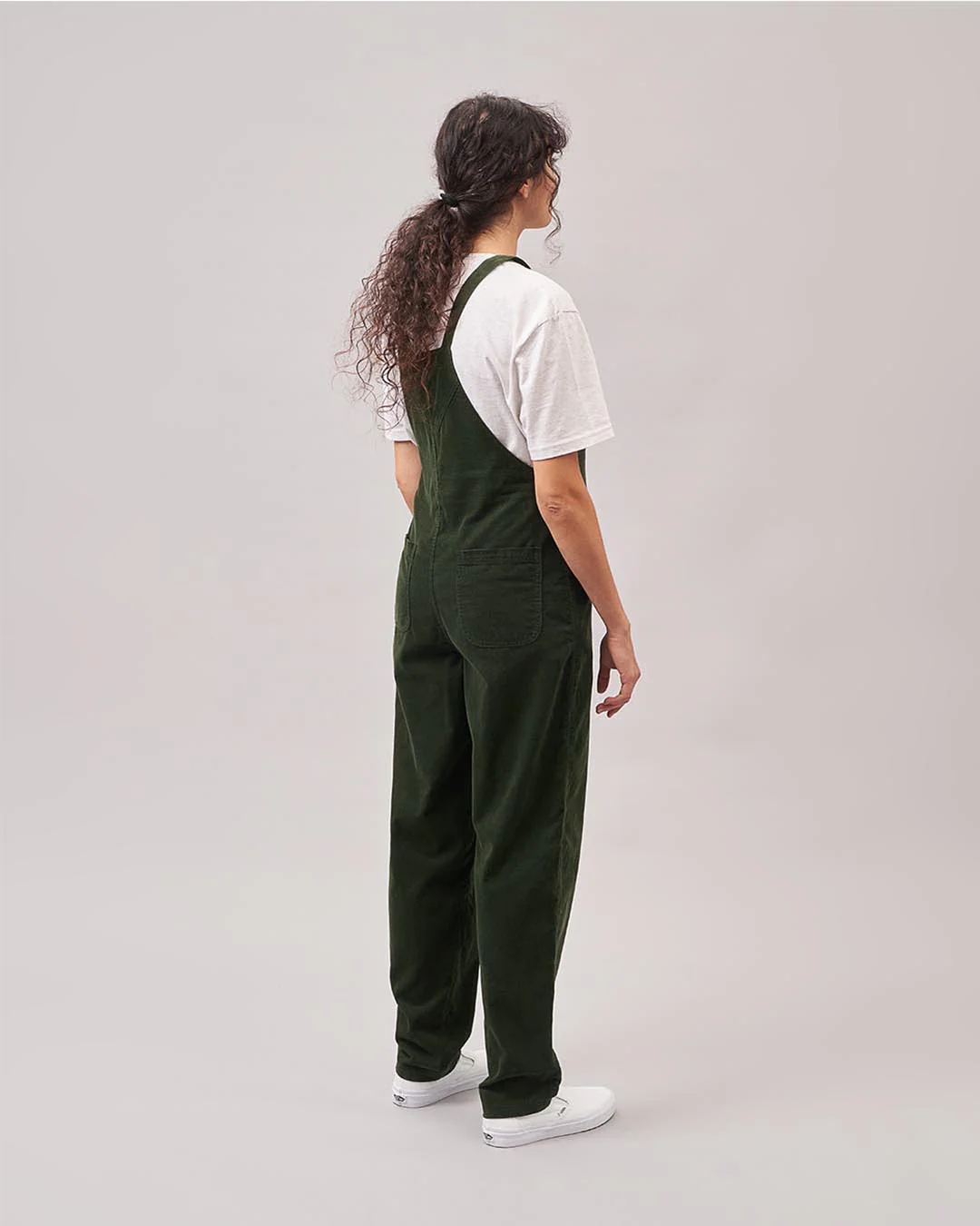 Meadows Cord Dungarees - Fir Tree - Image 8