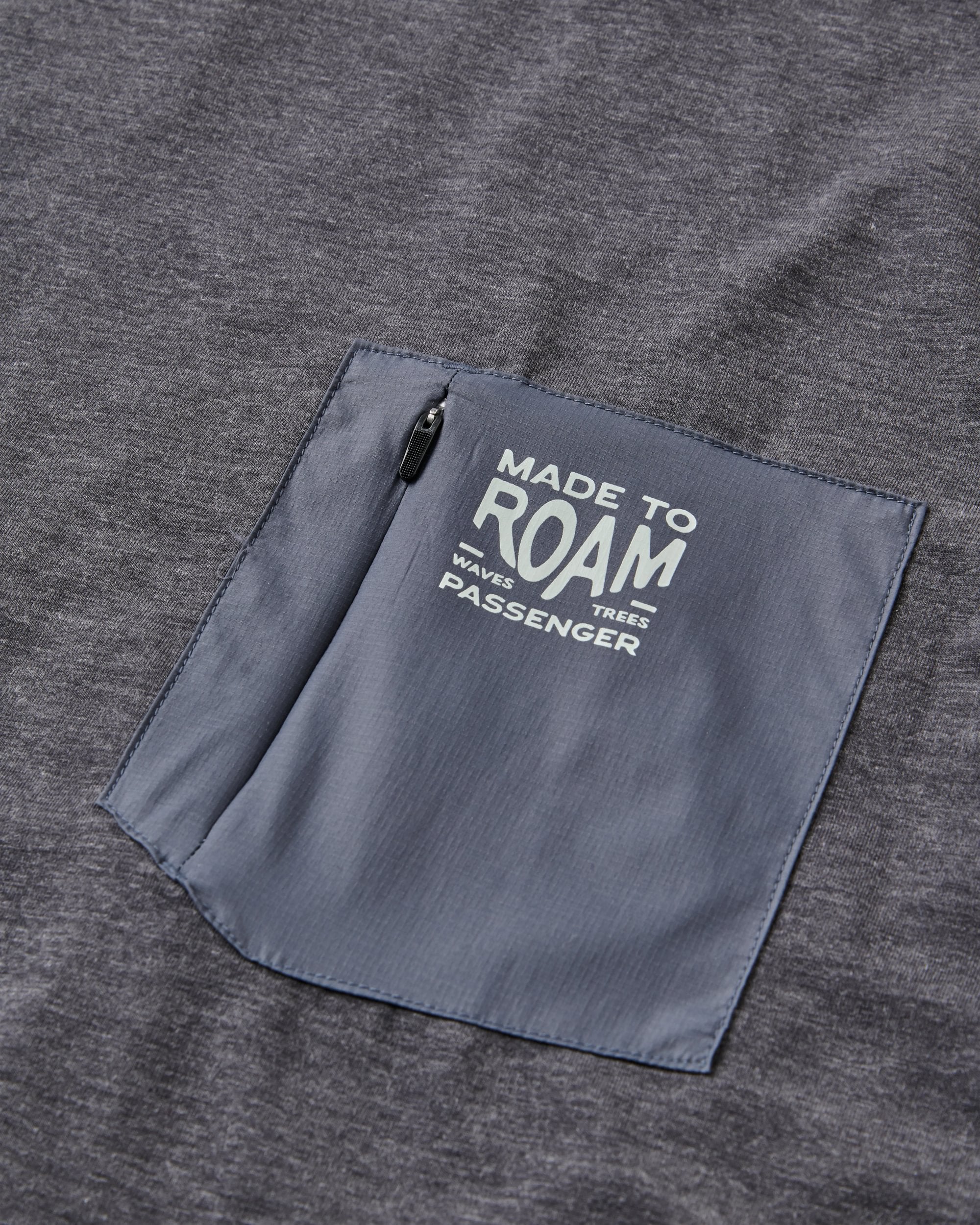 Men's Solscape Active T-Shirt - Faded Black Marl - Image 3