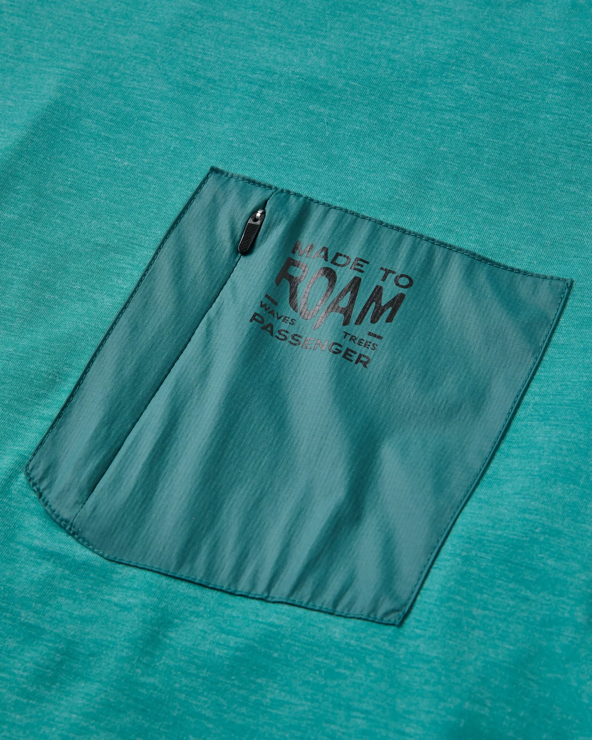 Men's Solscape Active T-Shirt - Ocean Teal Marl - Image 3