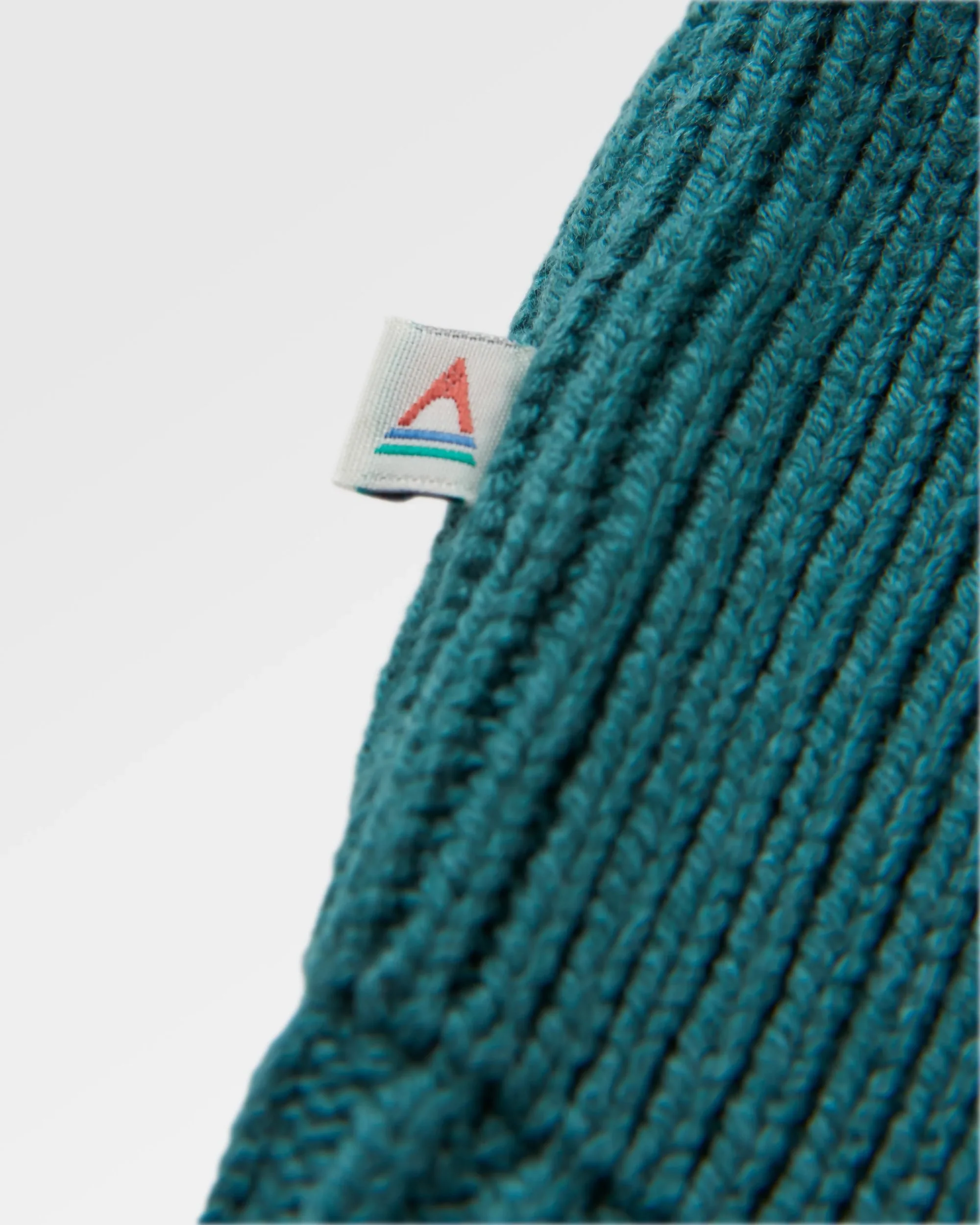 Moments Oversized Organic Cotton Knitted Hoodie - Multi Stripe - Image 8