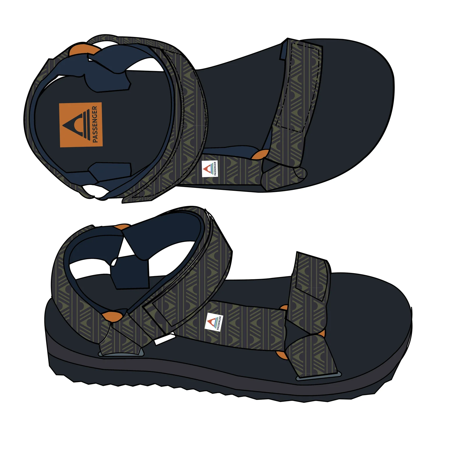 Monterey Sandal - Khaki - Image 11