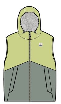 Moonlight Insulated Vest - Pistachio - Image 9