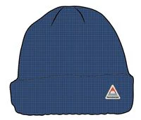 Moss Double Layer Waffle Beanie - True Blue - Image 4