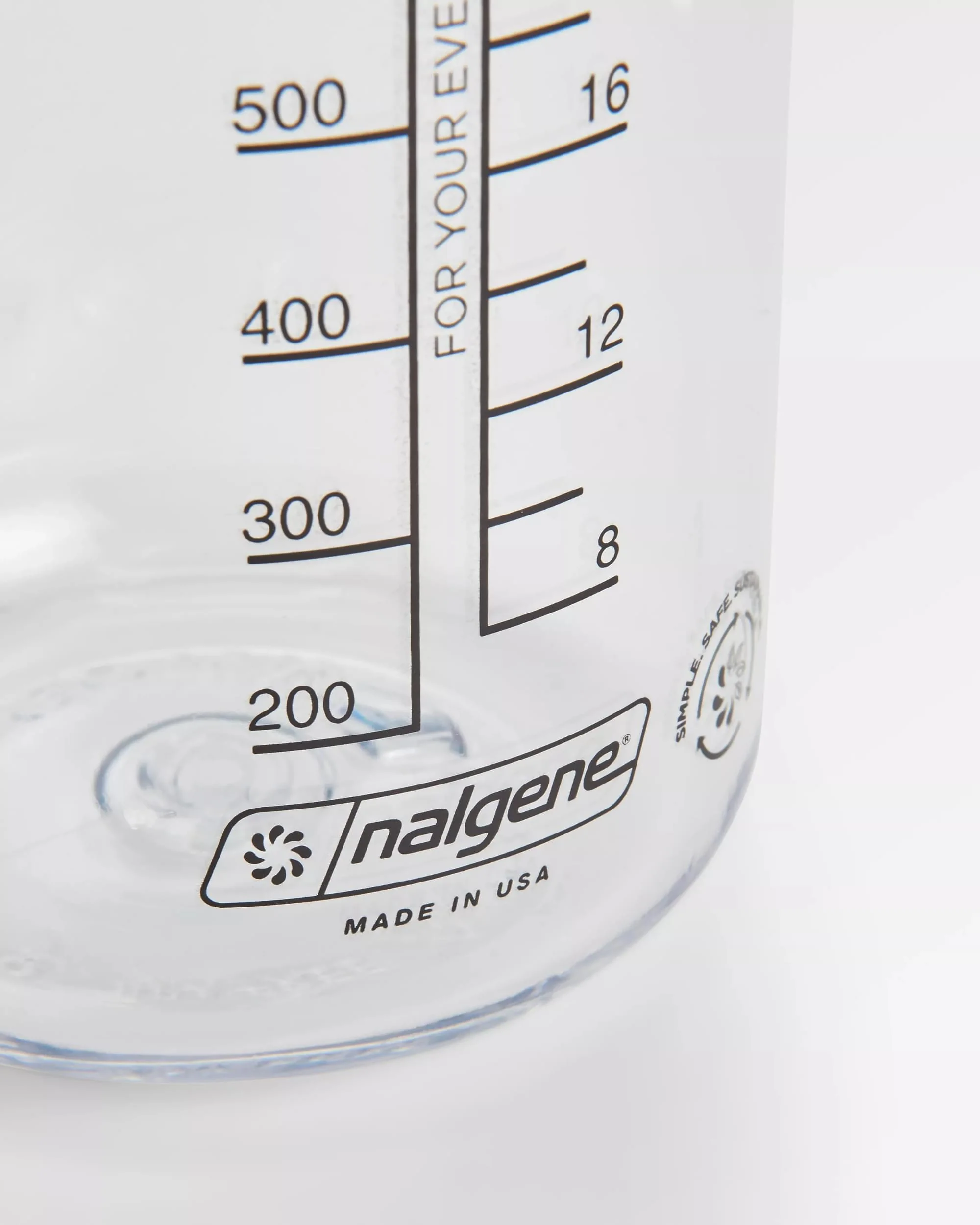 Nalgene 1L Wide Mouth Water Bottle - Clear - Clear - Image 7