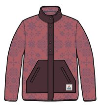 Navegado Polar Fleece - Large Tile Rose - Image 7