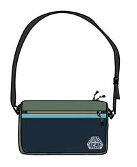 Navigate Hybrid Bike and Hip Pack - Deep Navy/Laurel Green - Image 4