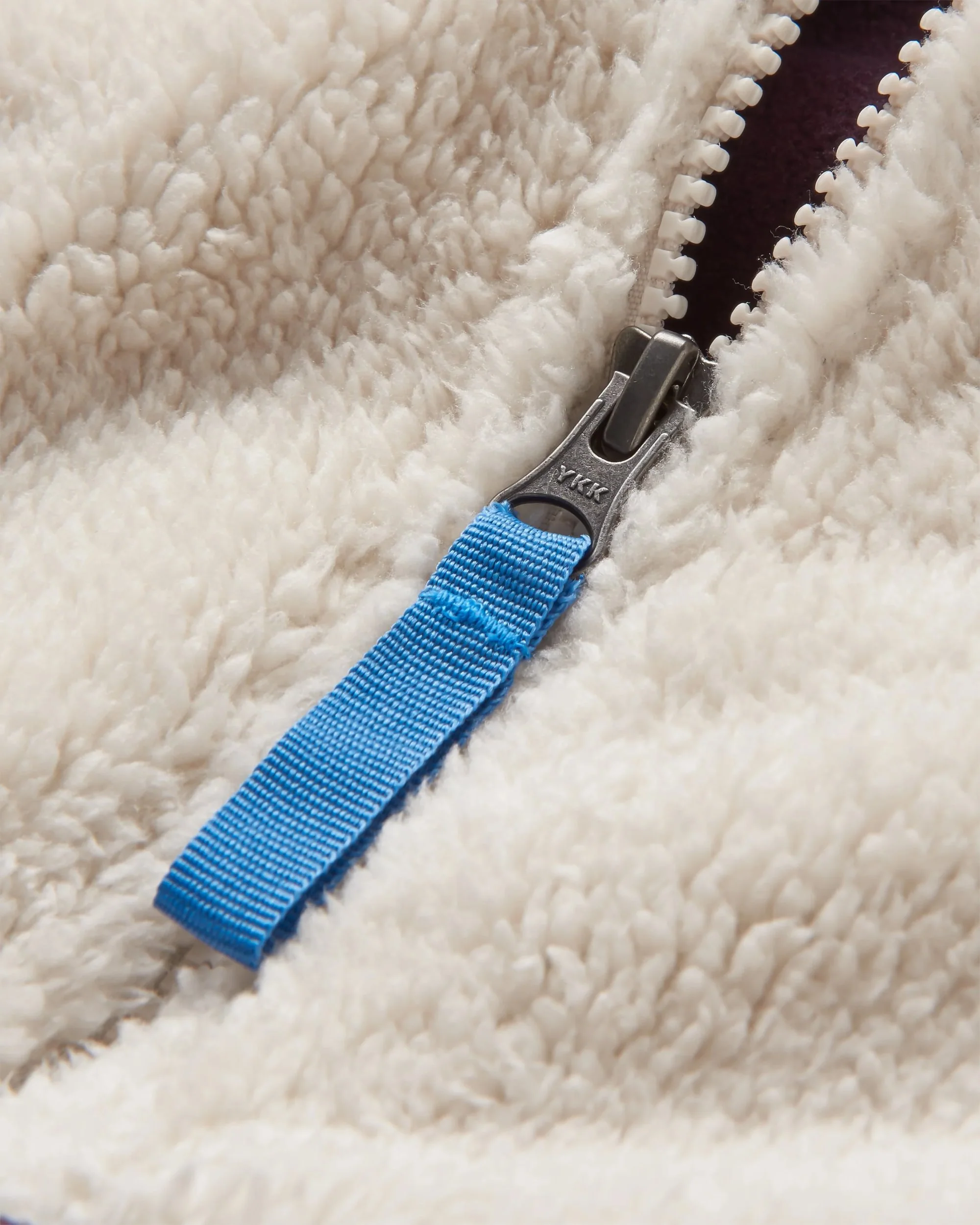 Nestling Polar-Lined Sherpa Fleece - Deep Plum - Image 3