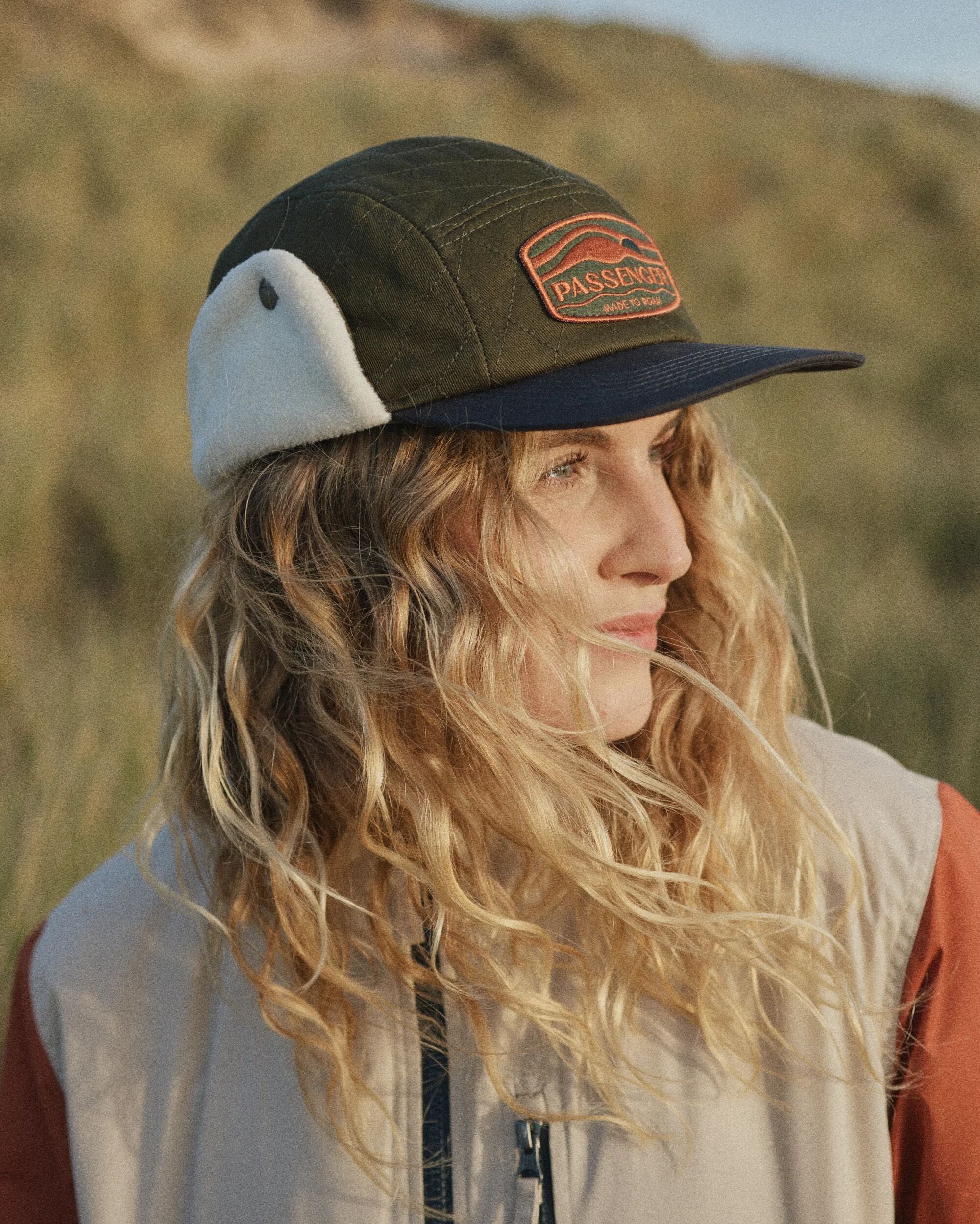 Nightfall Polar Fleece Lined Hat - Dusty Olive - Image 2