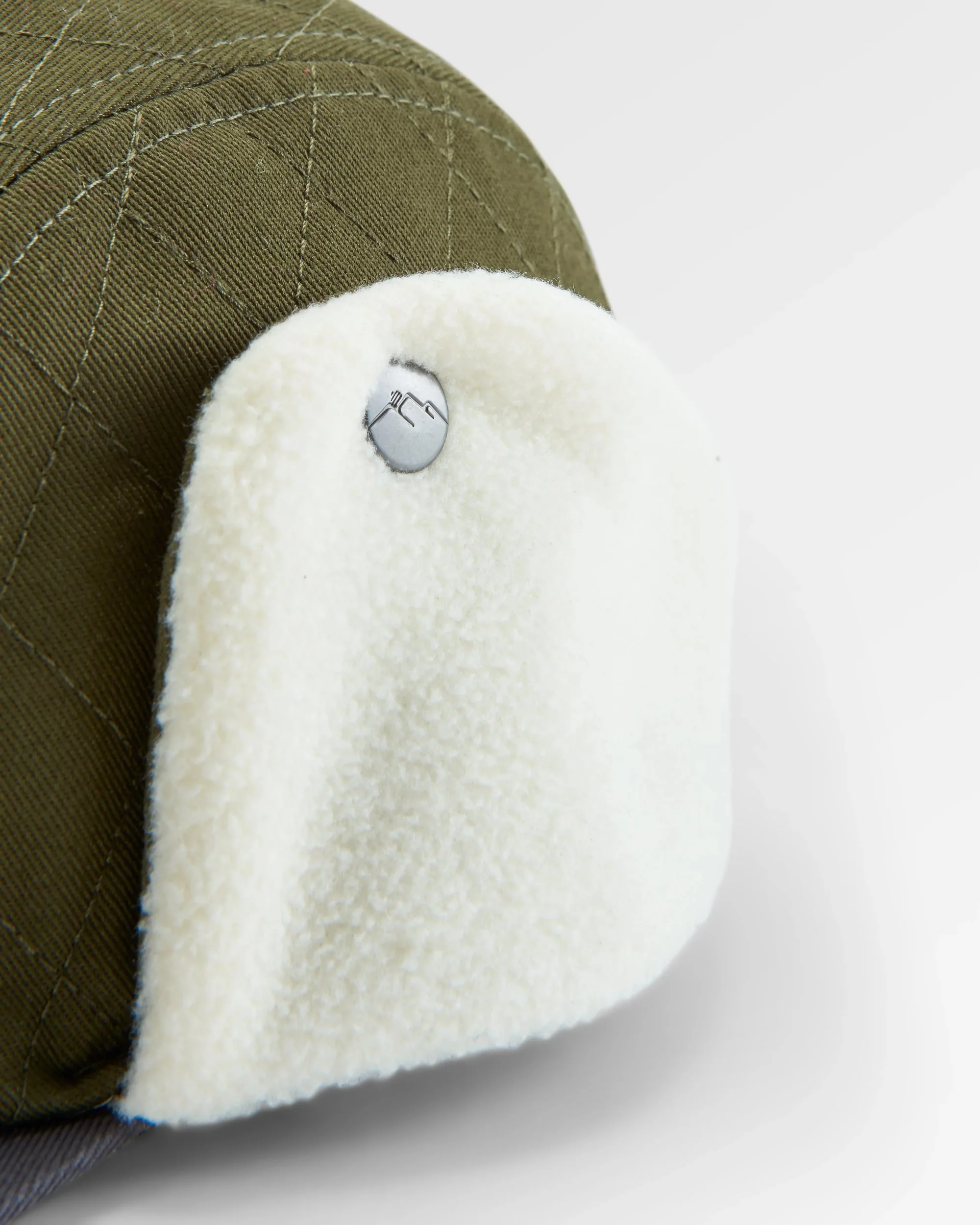 Nightfall Polar Fleece Lined Hat - Dusty Olive - Image 8