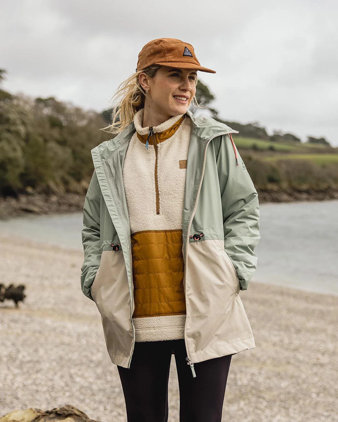 Nimbin Full Zip Water Resistant Jacket - Pistachio - Image 11