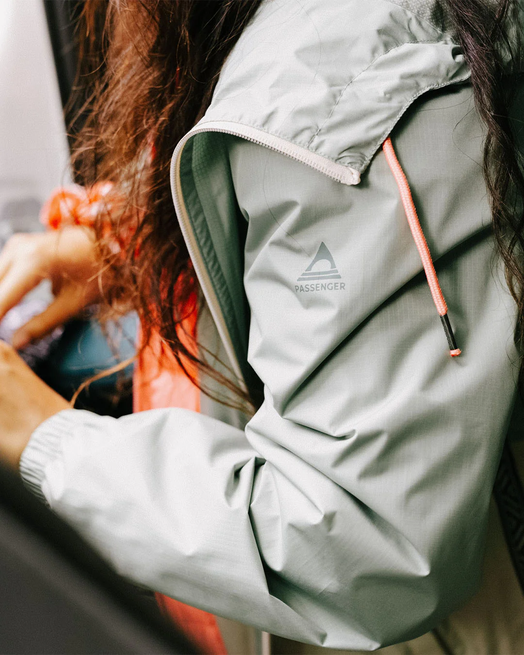 Nimbin Full Zip Water Resistant Jacket - Pistachio - Image 2