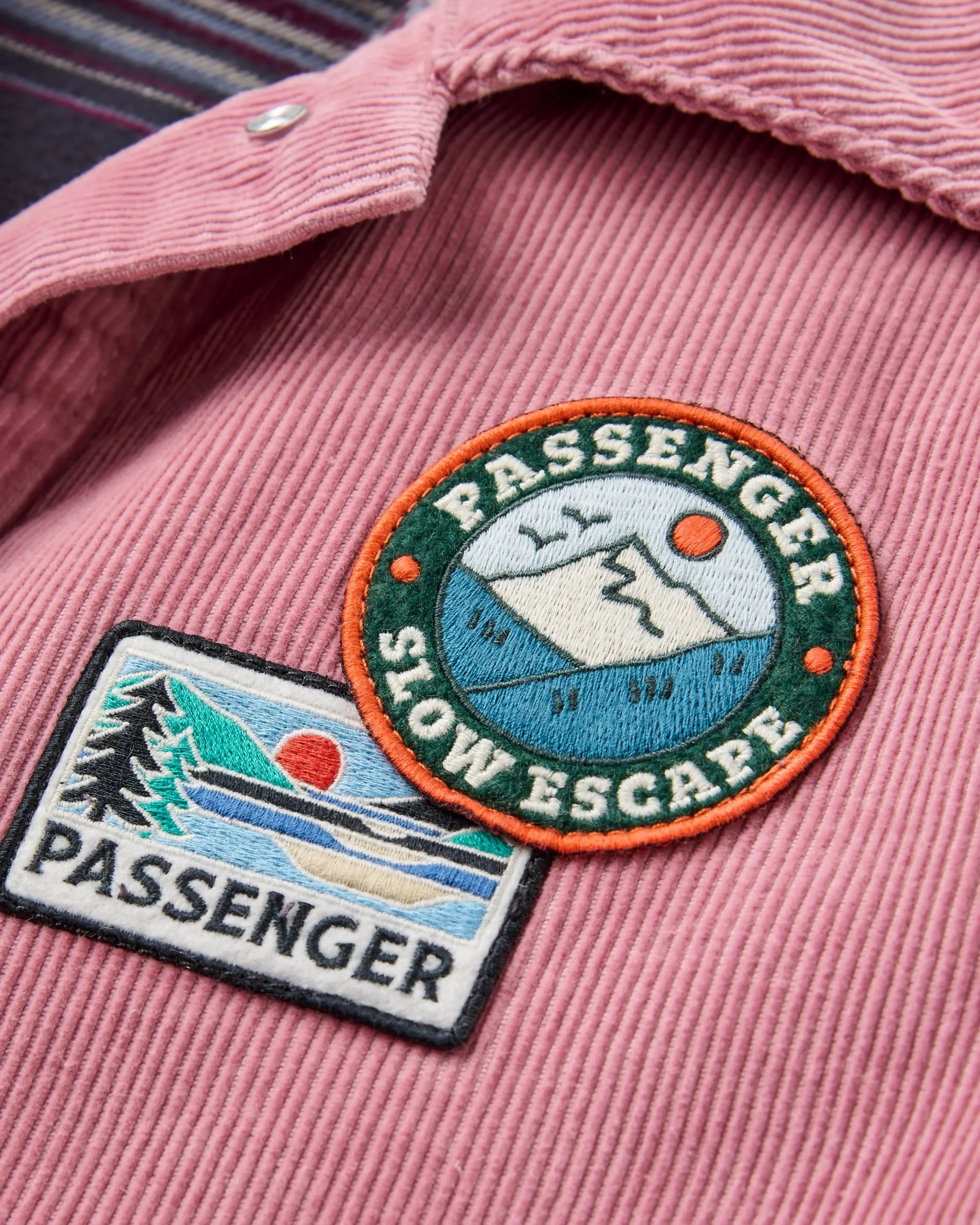 Nomad Corduroy Overshirt - Pink Haze - Image 6