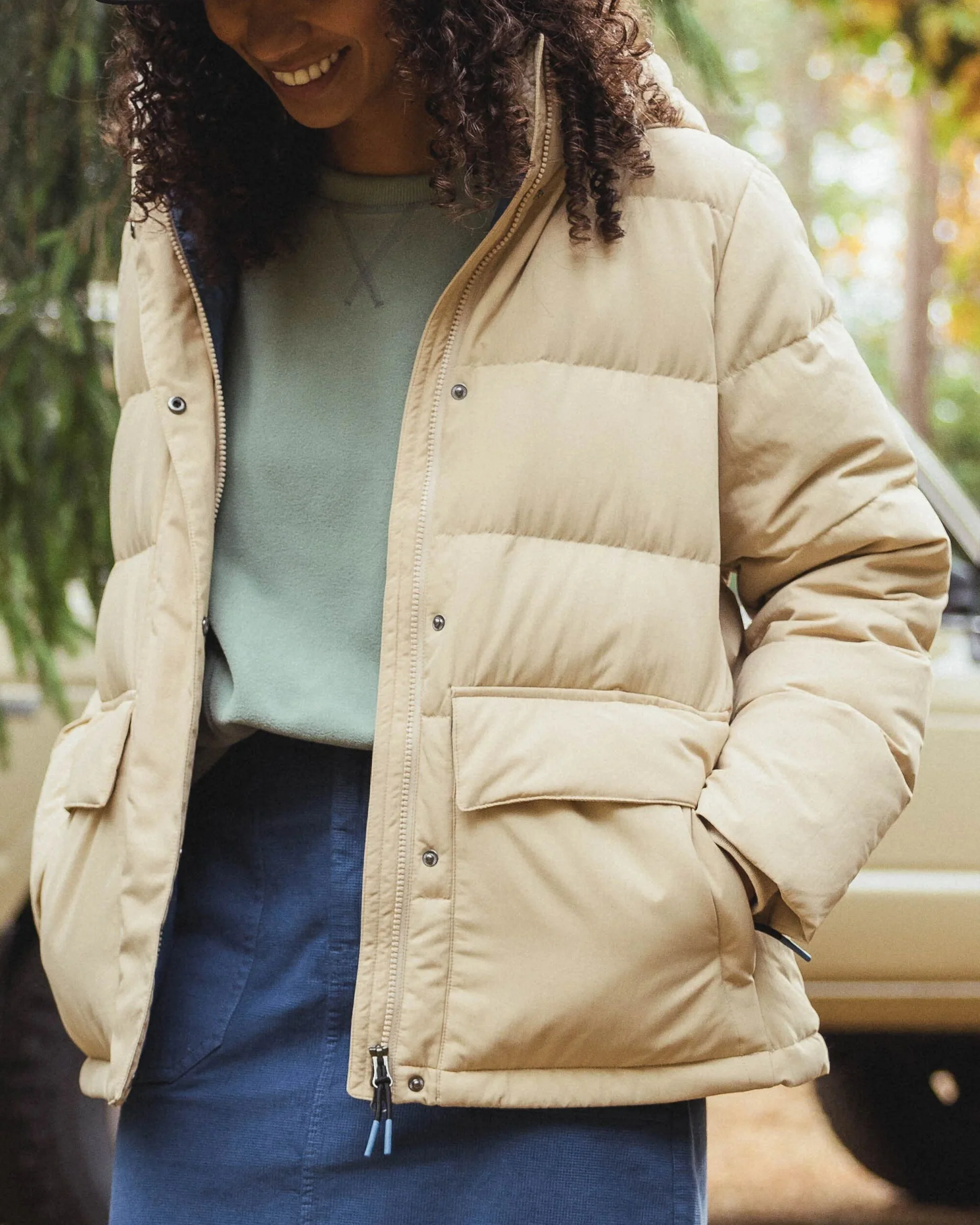 Nook Down Jacket - Stone