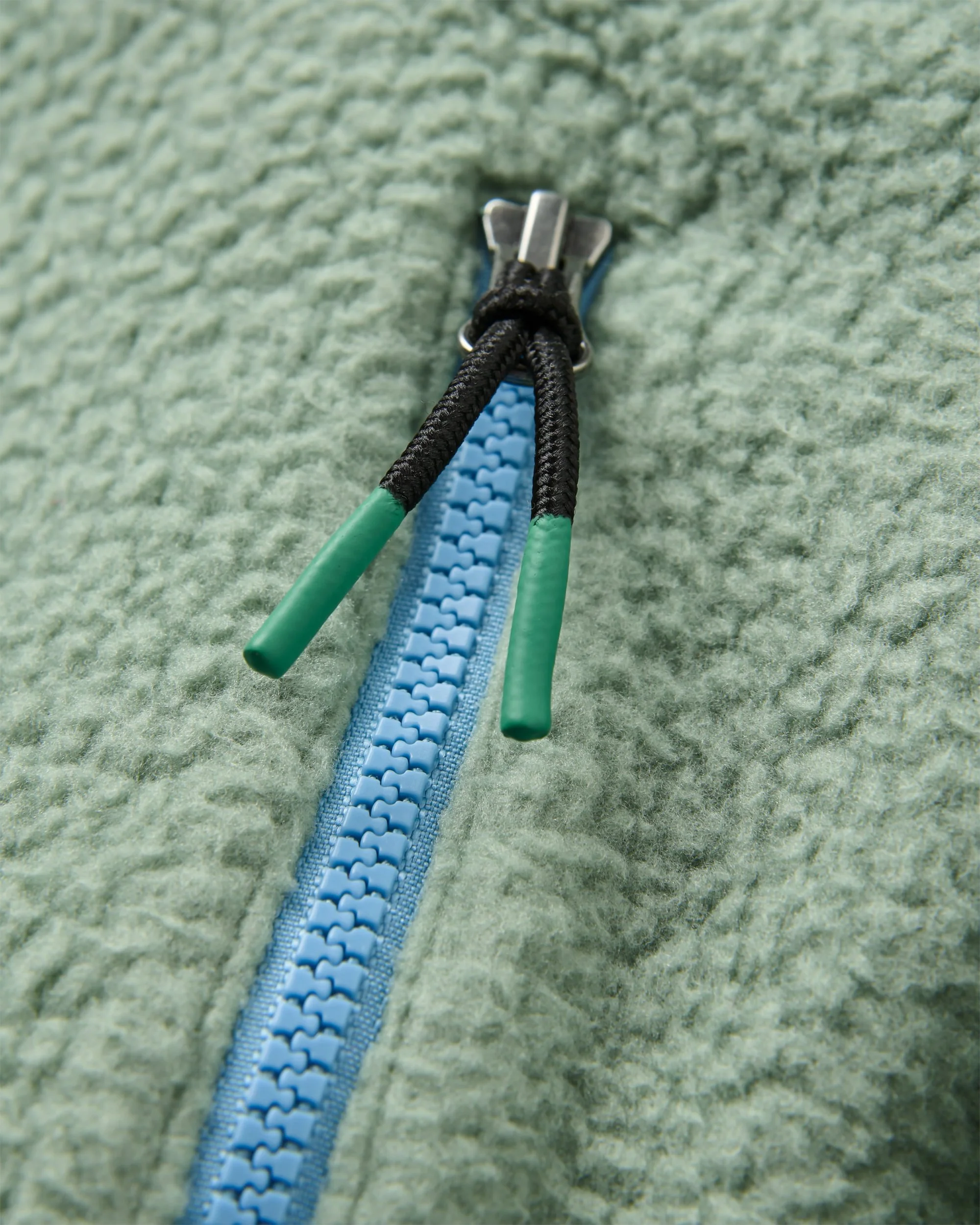 North Coast Full Zip Sherpa Fleece - Pistachio - Image 7