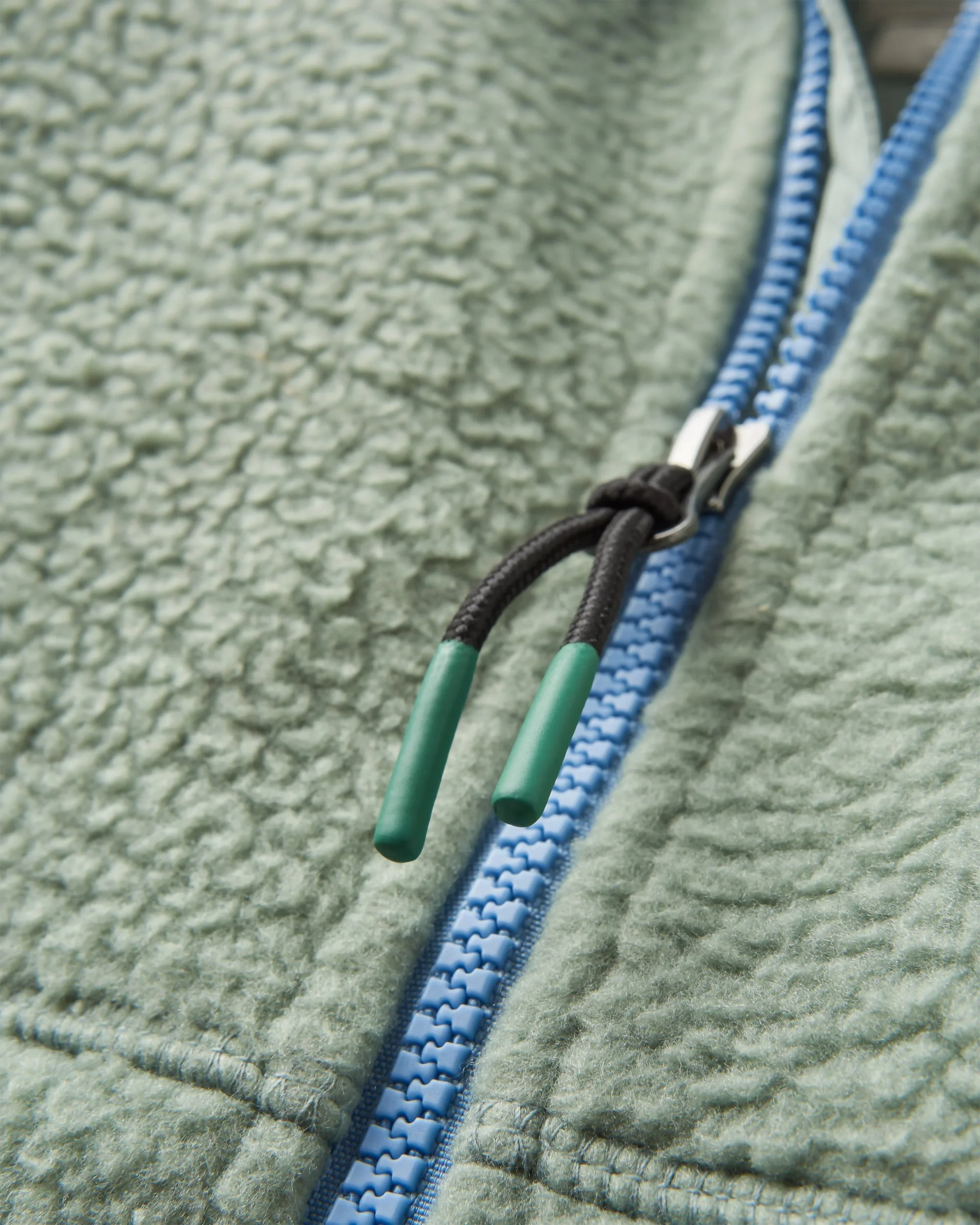 North Coast Full Zip Sherpa Fleece - Pistachio - Image 7