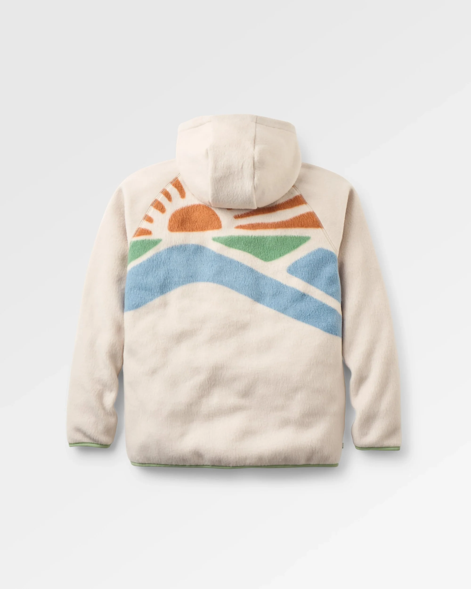 North Coast Vista Full Zip Sherpa Fleece - Oatmeal - Image 6