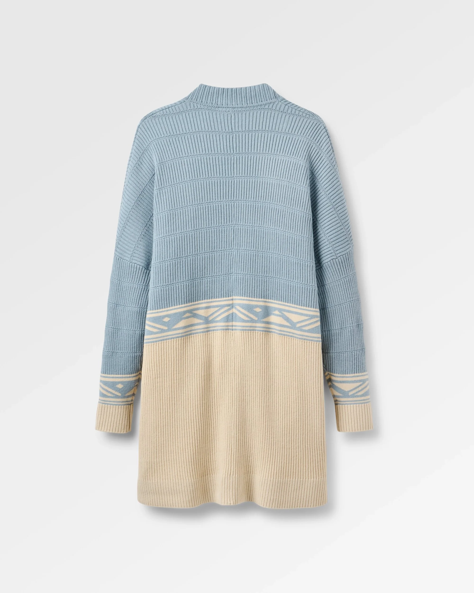 Nurture Organic Cotton Cardigan - Faded Denim - Image 2